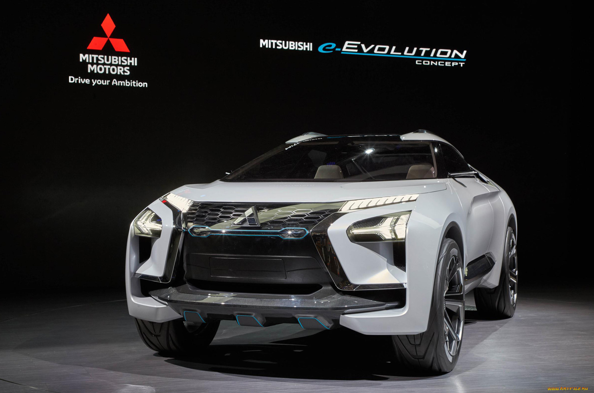 mitsubishi, e-evolution, concept, 2017, автомобили, выставки, и, уличные, фото, mitsubishi, e-evolution, concept, 2017