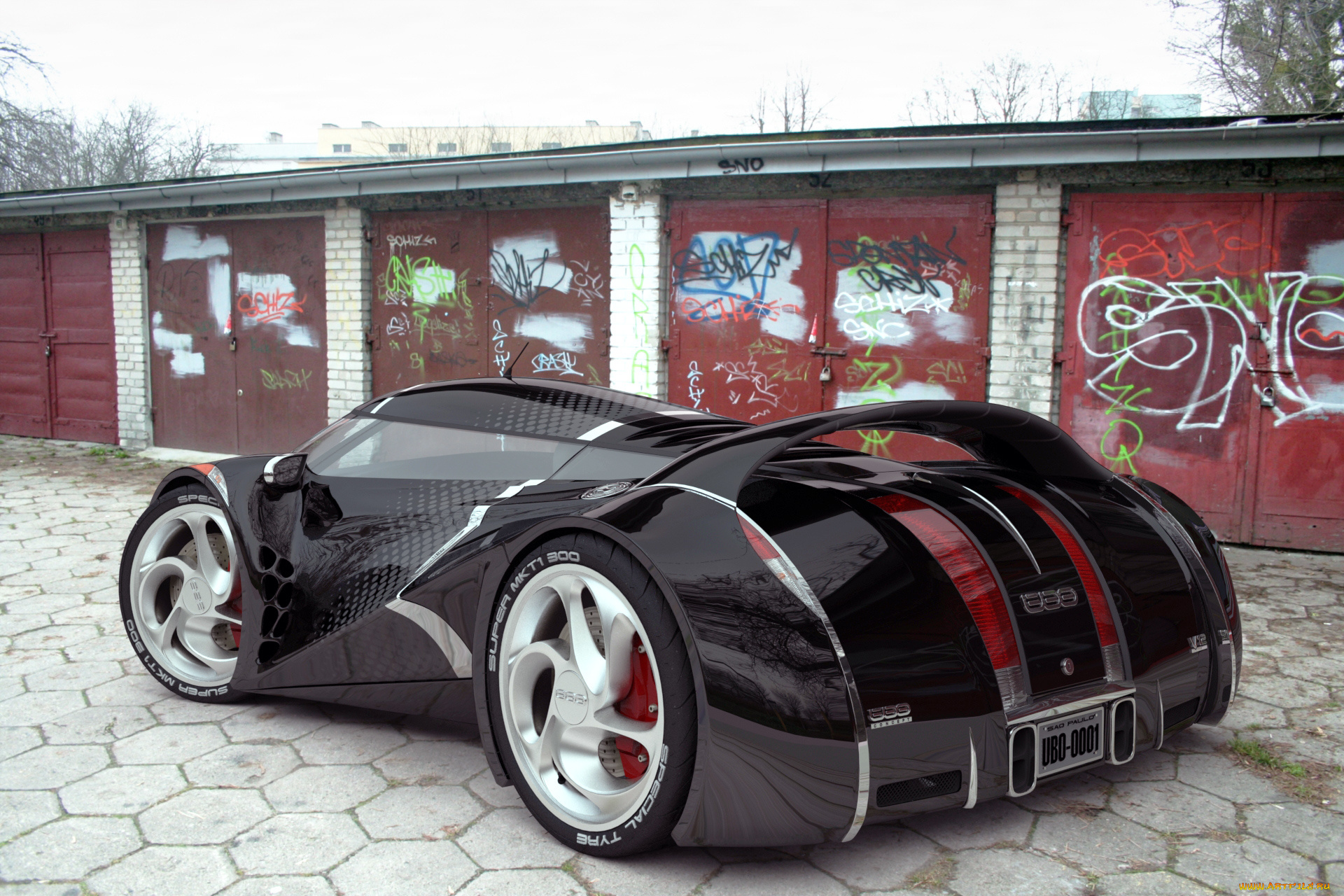 ubo, concept, car, 2012, автомобили, 3д, 2012, ubo, concept, car