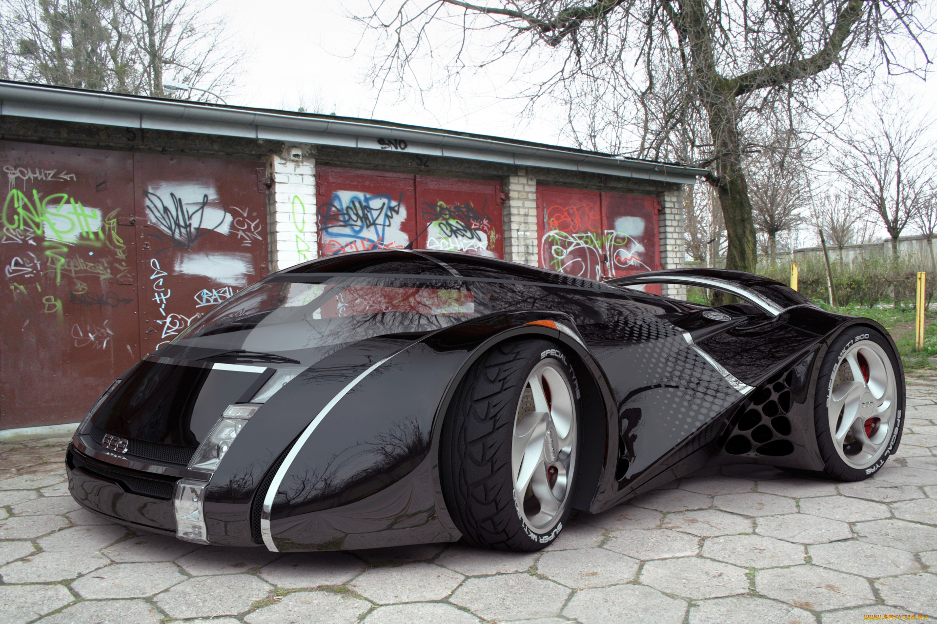 ubo, concept, car, 2012, автомобили, 3д, 2012, car, concept, ubo