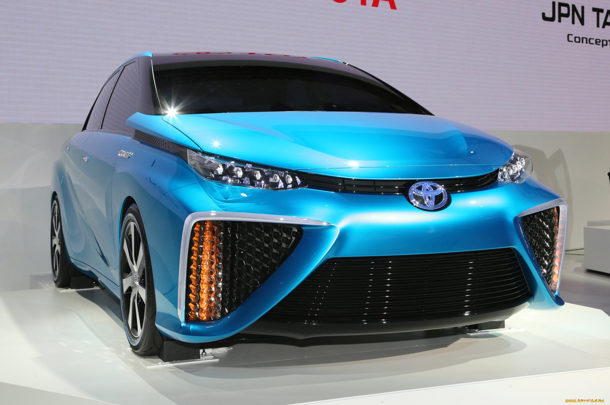 toyota, fcv, fuel, cell, vehicle, hydrogen, concept, 2015, автомобили, toyota, 2015, concept, hydrogen, fuel, cell, vehicle, fcv