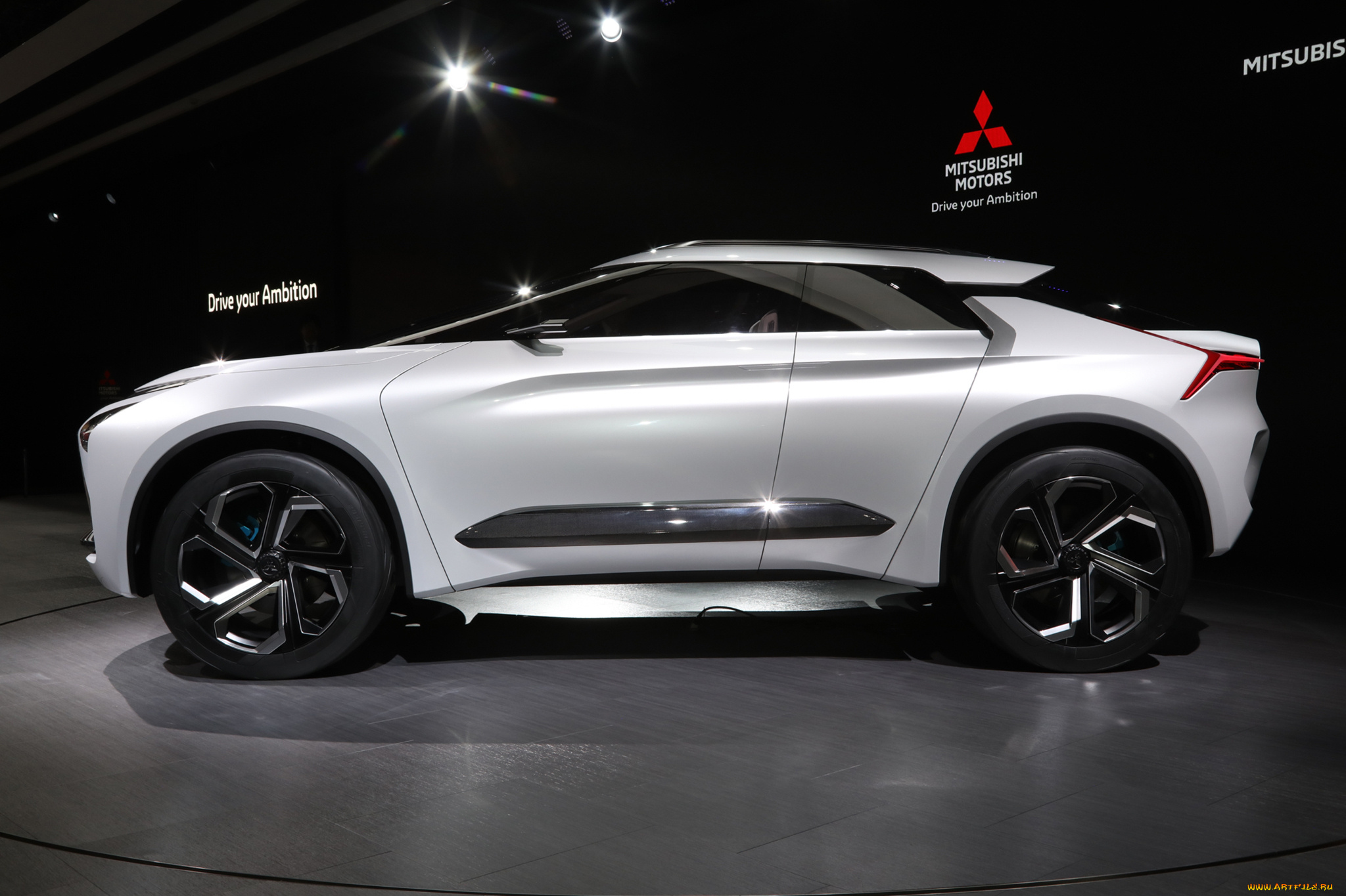 mitsubishi, e-evolution, concept, 2017, автомобили, выставки, и, уличные, фото, mitsubishi, e-evolution, concept, 2017