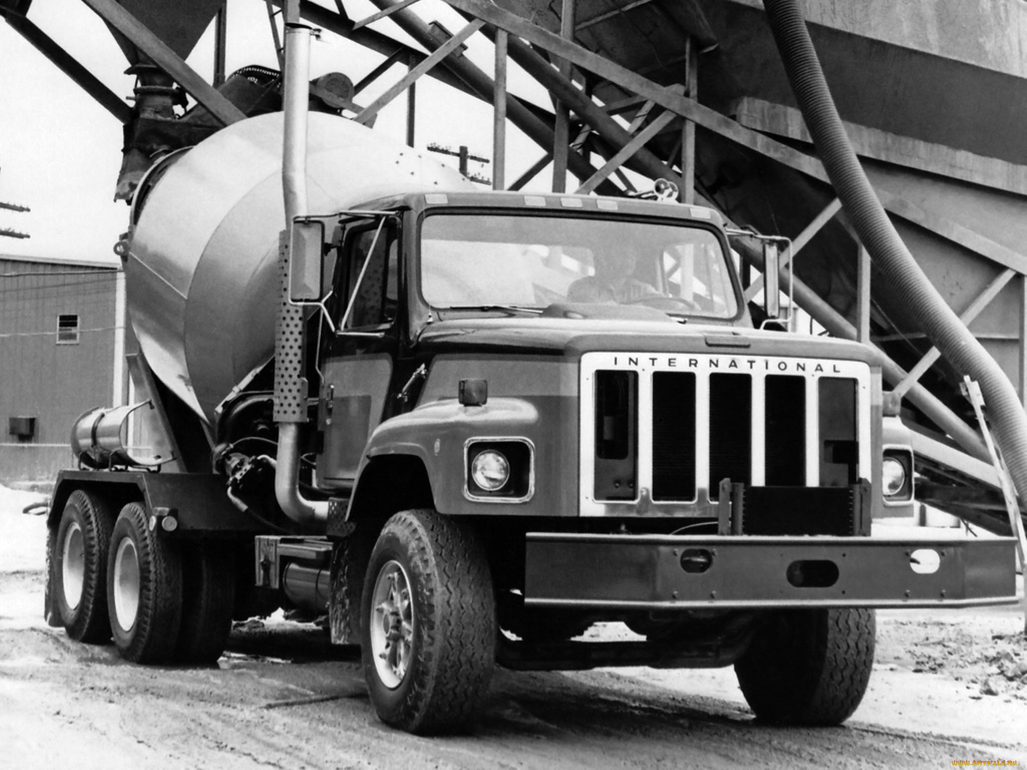 international, f-series, harvester, f2675sba, mixer, 1970, автомобили, international, авто, грузовик