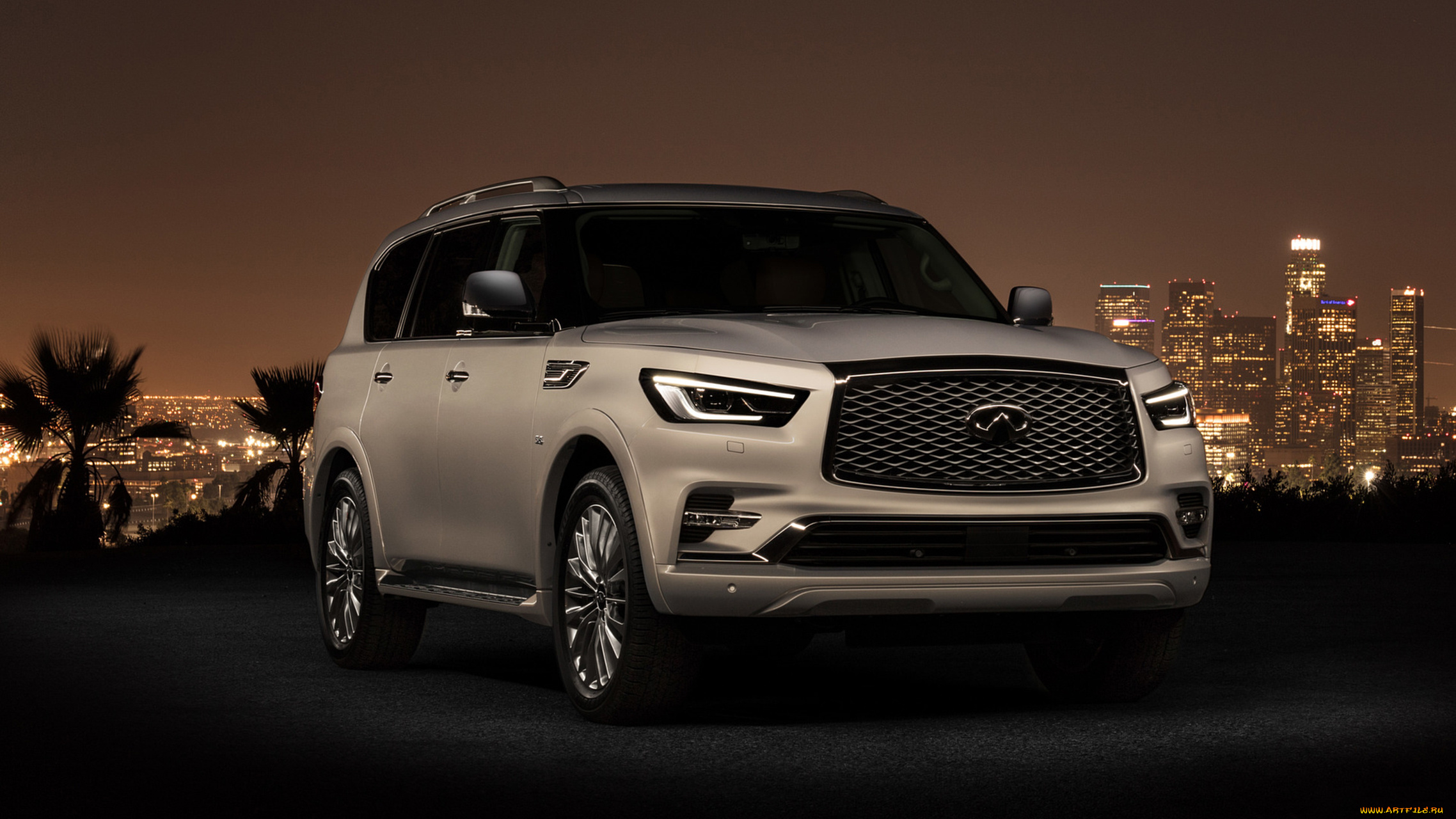 infiniti, qx80, 2018, автомобили, infiniti, 2018, qx80, внедорожник