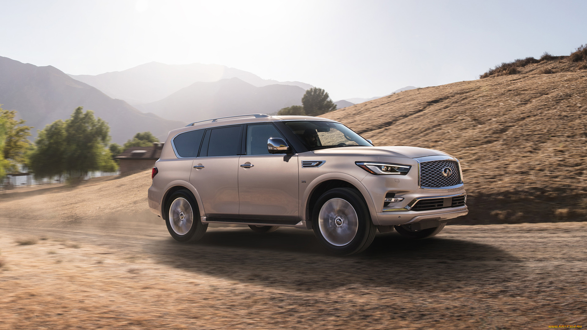 infiniti, qx80, 2018, автомобили, infiniti, qx80, 2018, внедорожник