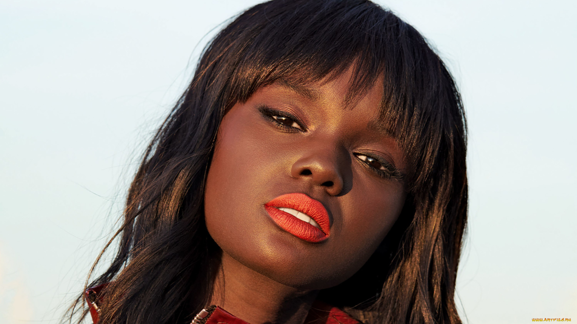 duckie, thot, девушки, -unsort, , лица, , портреты, портрет, модель, девушка, duckie, thot, взгляд, макияж, лицо, мулатка, темнокожая, чернокожая