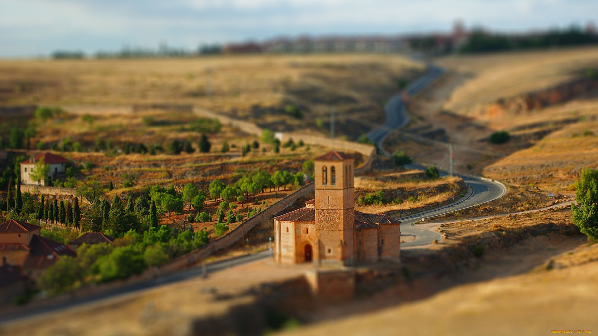 города, -, католические, соборы, , костелы, , аббатства, tilt, shift, segovia, spain, cеговия, испания, башня, цифровое, искусство, здание