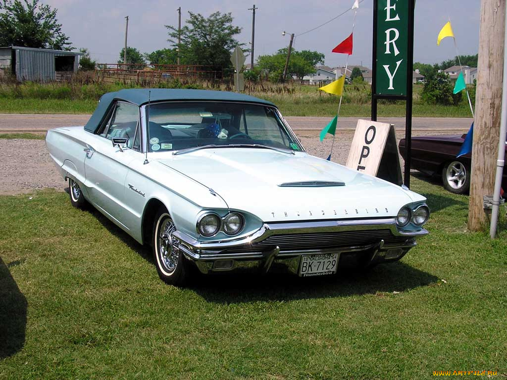 ford, thunderbird, автомобили