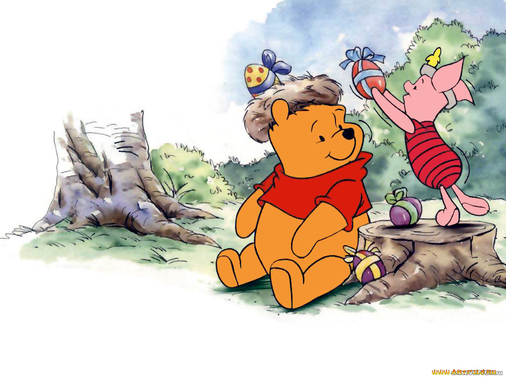 мультфильмы, winnie, the, pooh