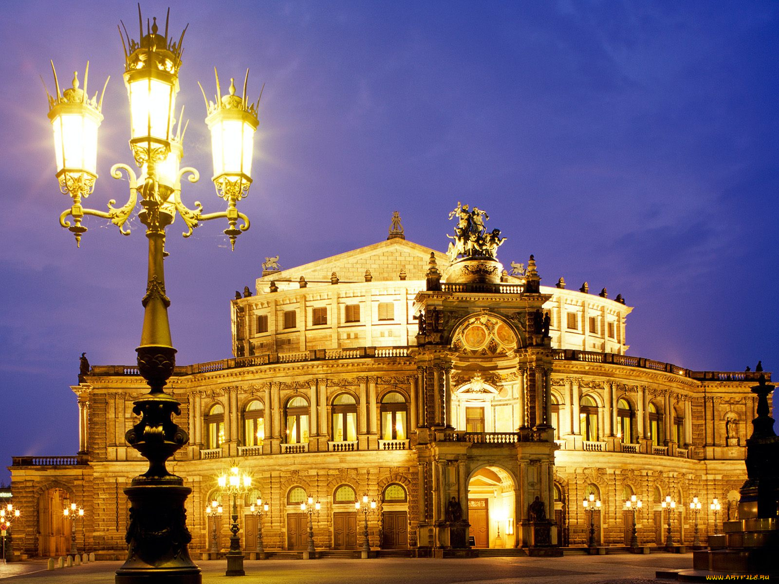 semper, opera, dresden, germany, города, дрезден, германия