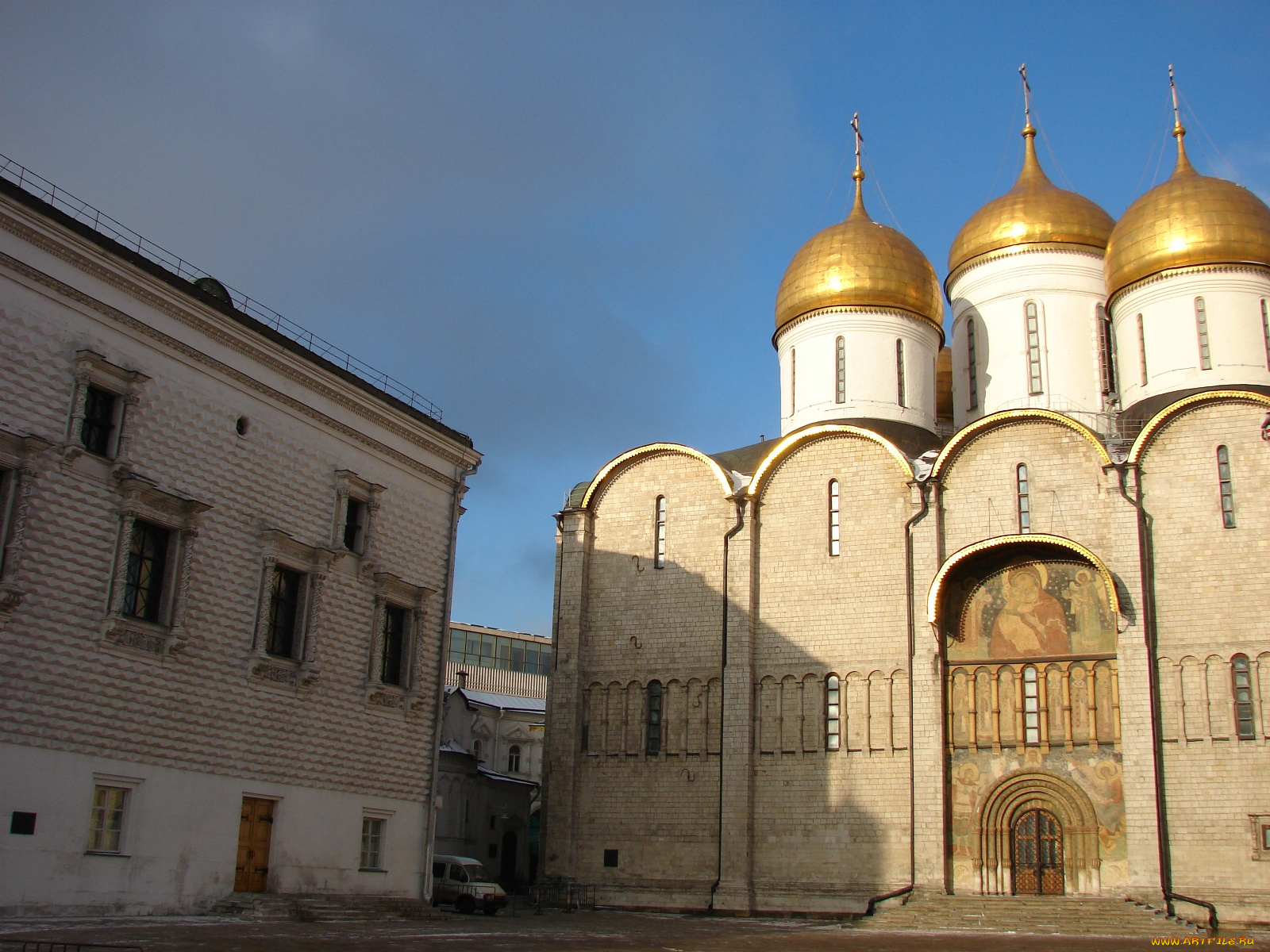 успенский, собор, грановитая, палата, города