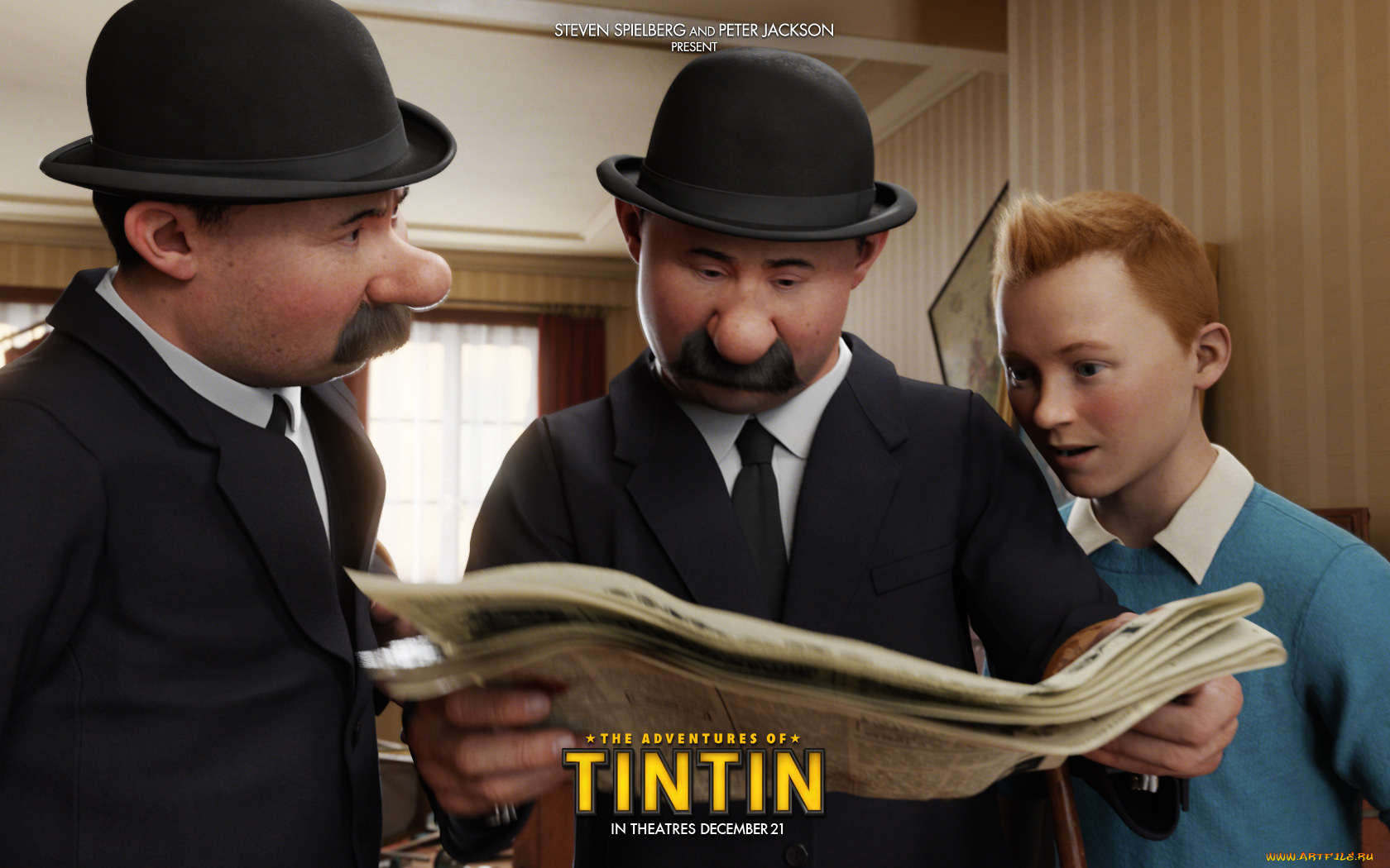 the, adventures, of, tintin, мультфильмы