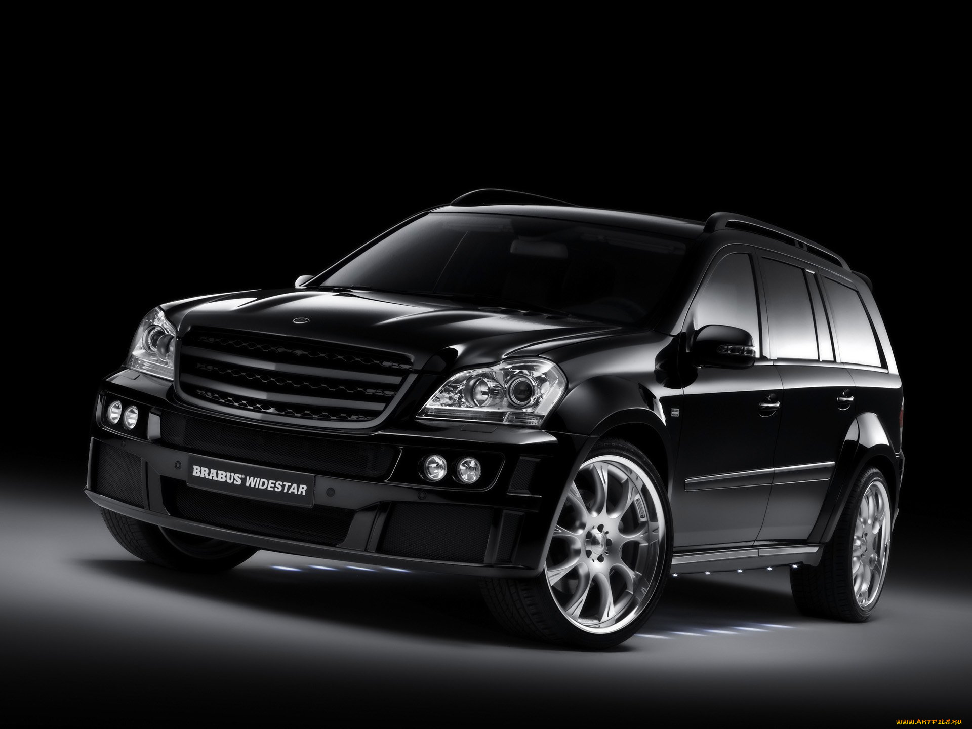 brabus, widestar, автомобили, джип, черный