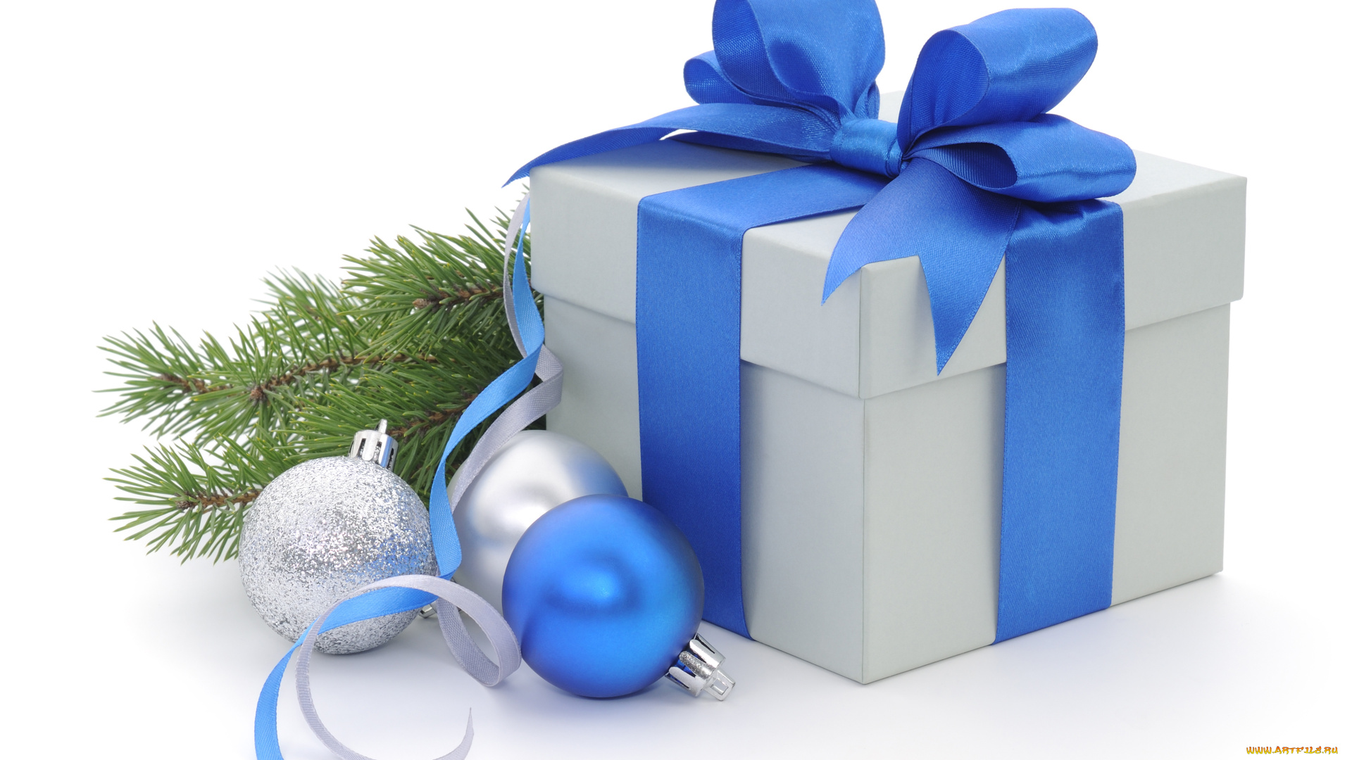 праздничные, подарки, и, коробочки, подарок, шары