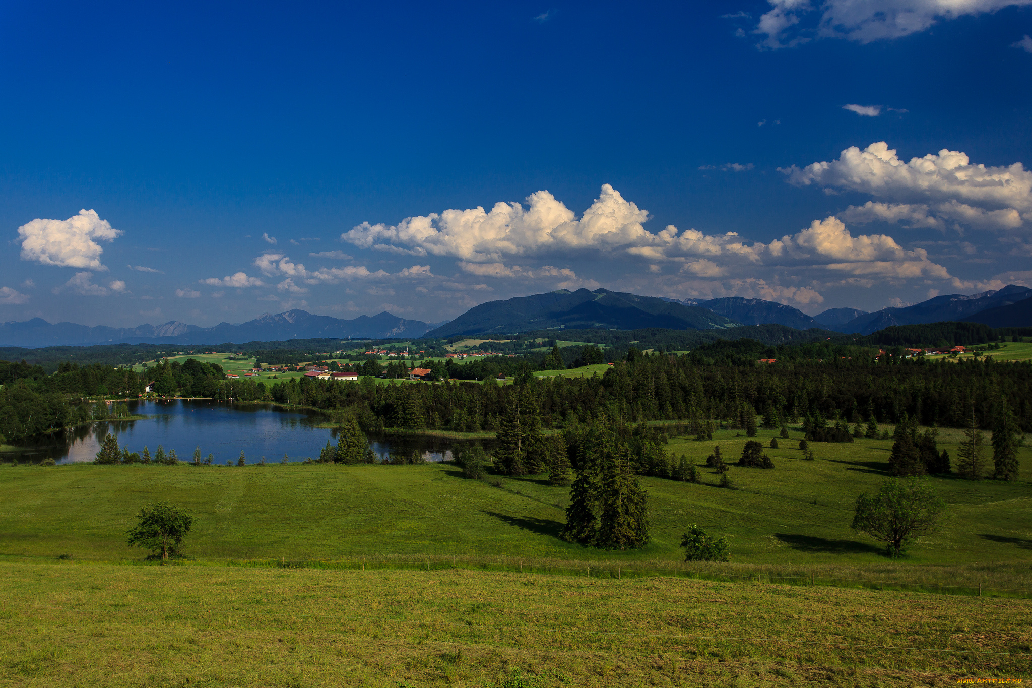 bavaria, , germany, природа, пейзажи, germany, бавария, германия, озеро, лес, пейзаж