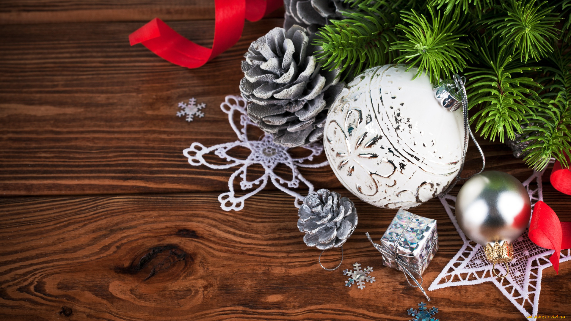 праздничные, шары, decoration, christmas, merry, украшения, новый, год, рождество, wood
