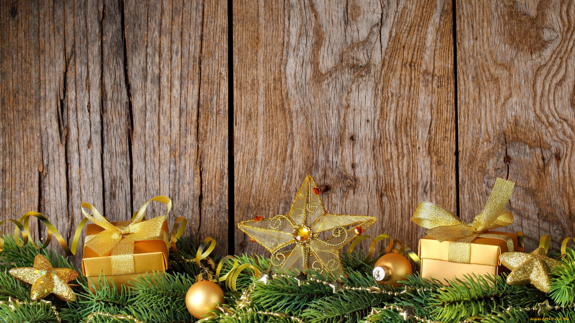 праздничные, украшения, новый, год, рождество, подарок, ветки, звезда, елка, wood, decoration, christmas, merry