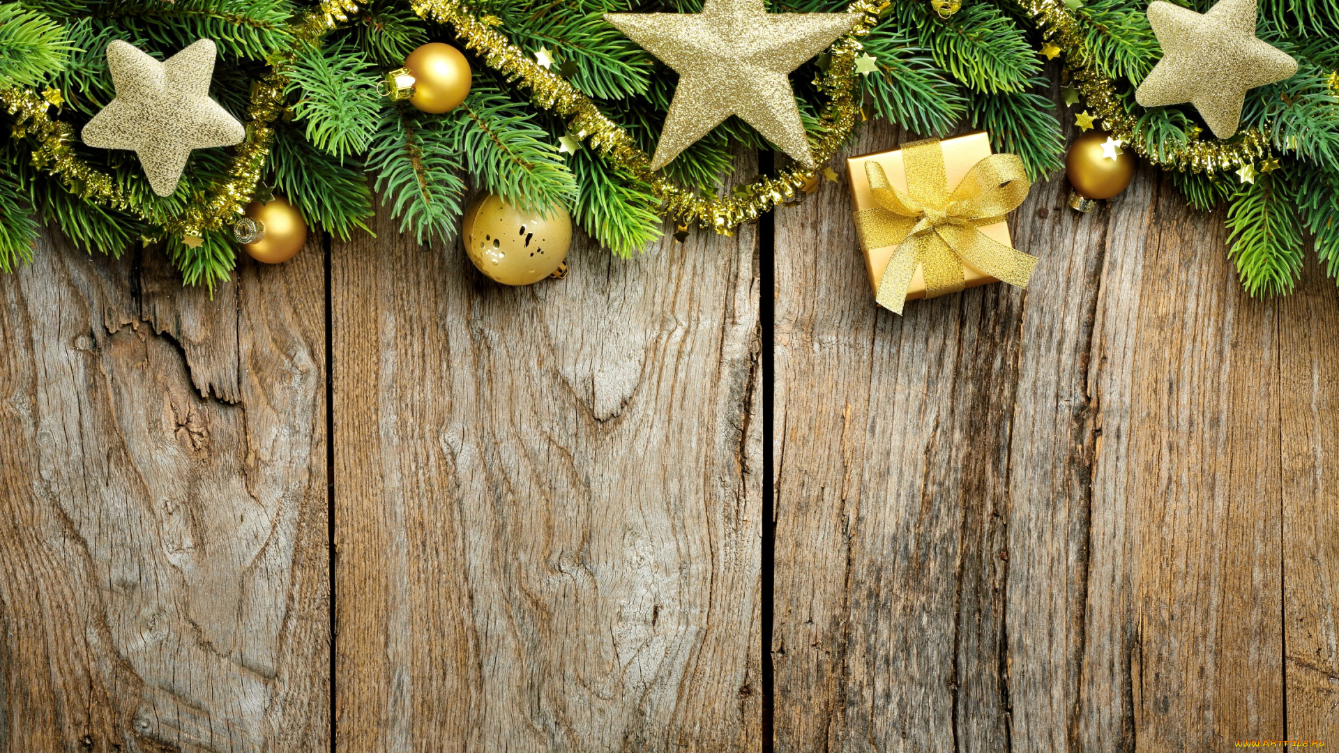 праздничные, украшения, звезды, ветки, шары, елка, decoration, christmas, merry, новый, год, рождество, wood