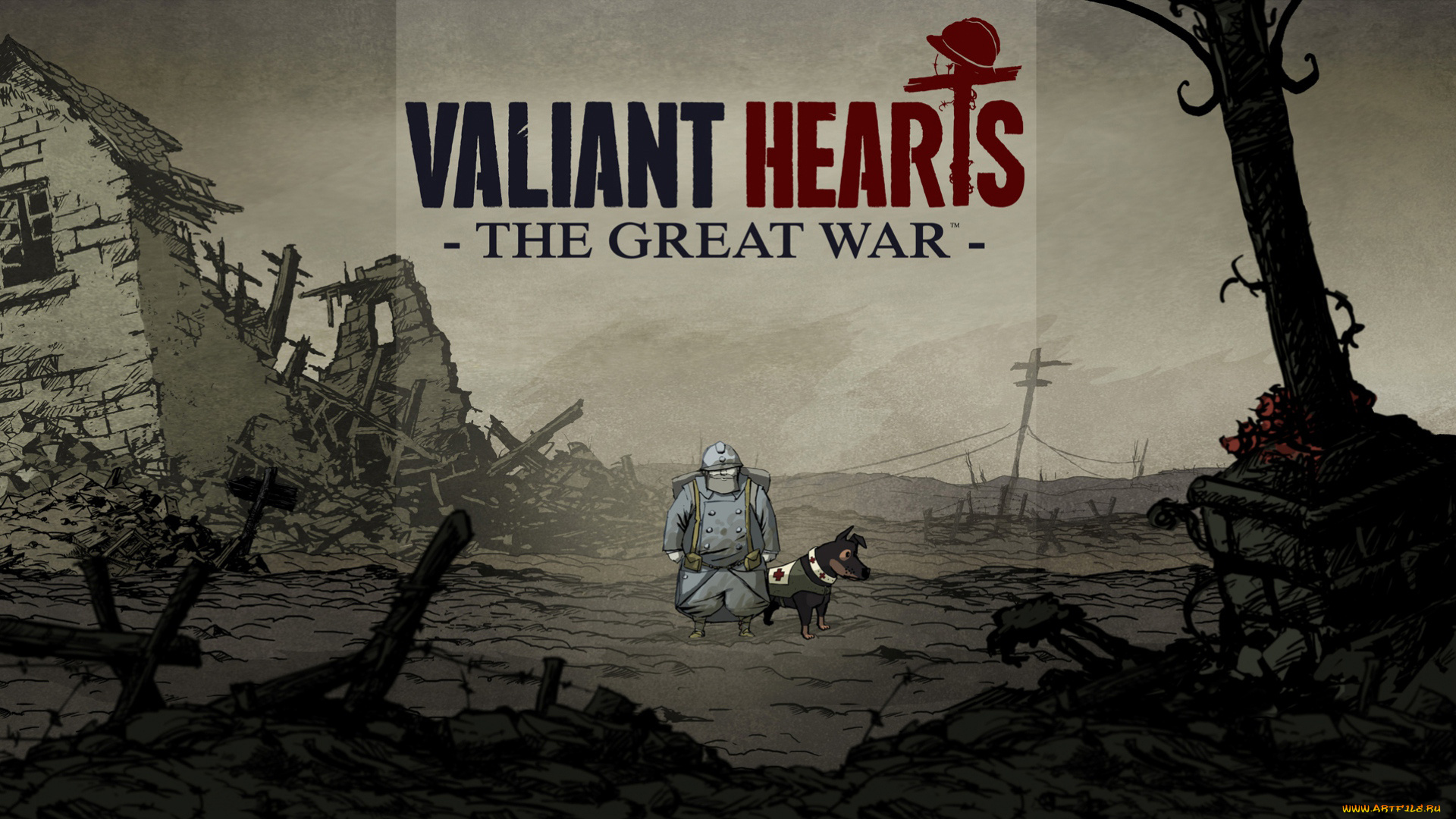 valiant, hearts, , the, great, war, видео, игры, -, valiant, hearts, war, great, the, hearts, valiant, адвенчура, головоломка, квест