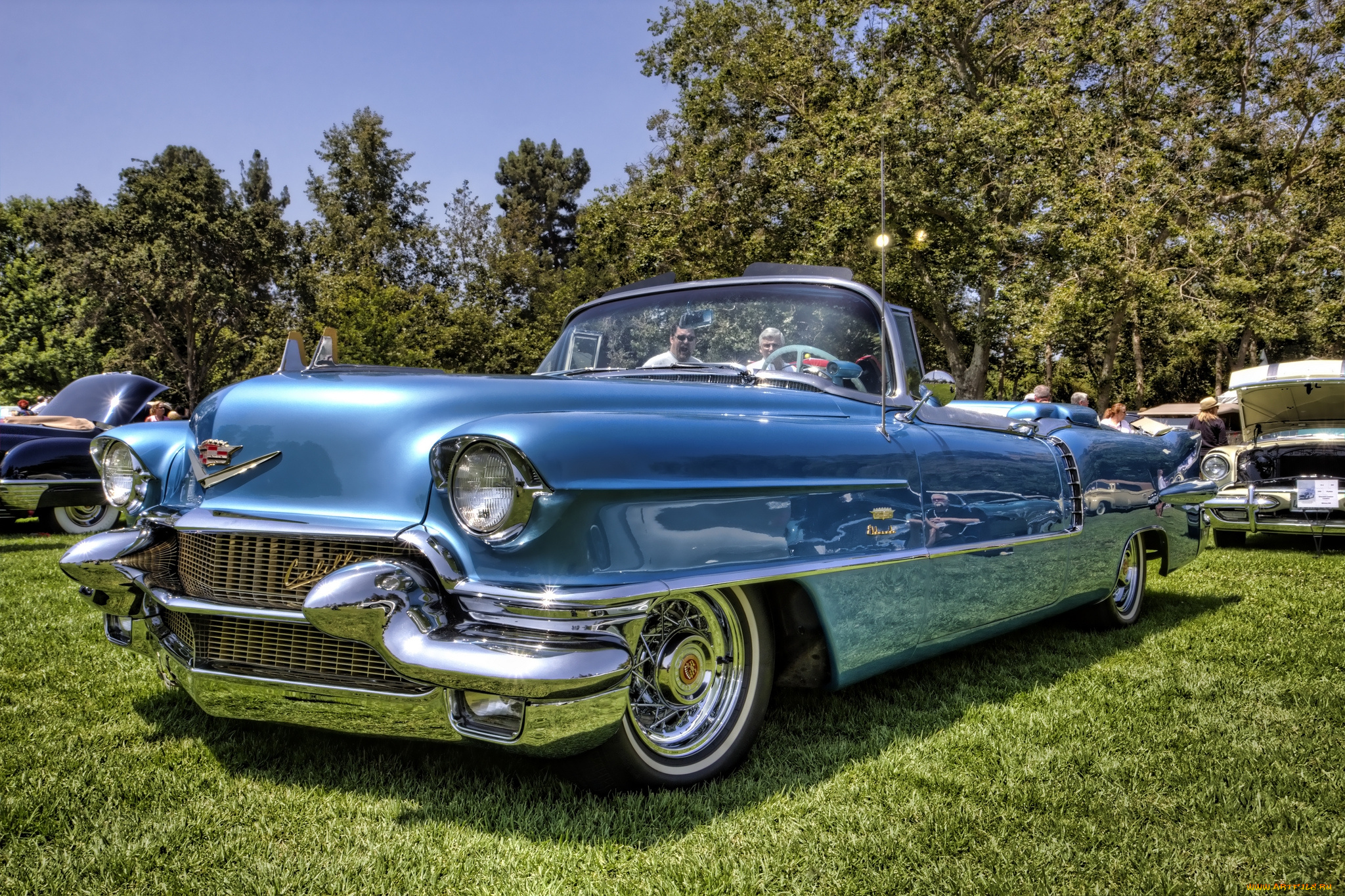 1956, cadillac, eldorado, biarritz, автомобили, выставки, и, уличные, фото, автошоу, выставка