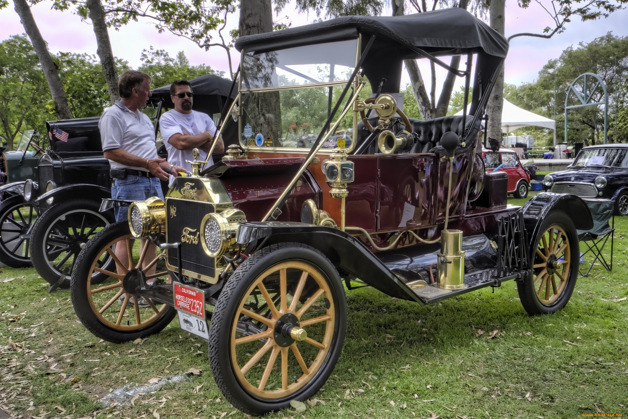 1913, ford, model, t, runabout, автомобили, выставки, и, уличные, фото, выставка, автошоу