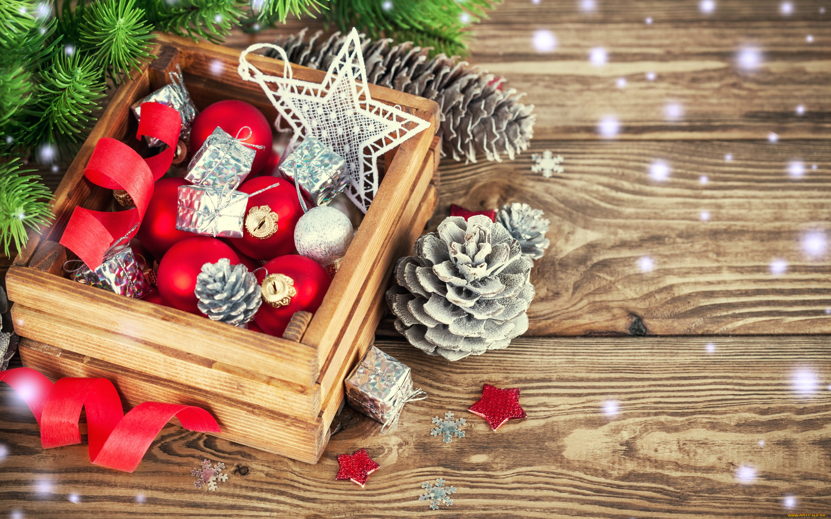 праздничные, украшения, шары, decoration, christmas, новый, год, снег, елка, merry, рождество, wood