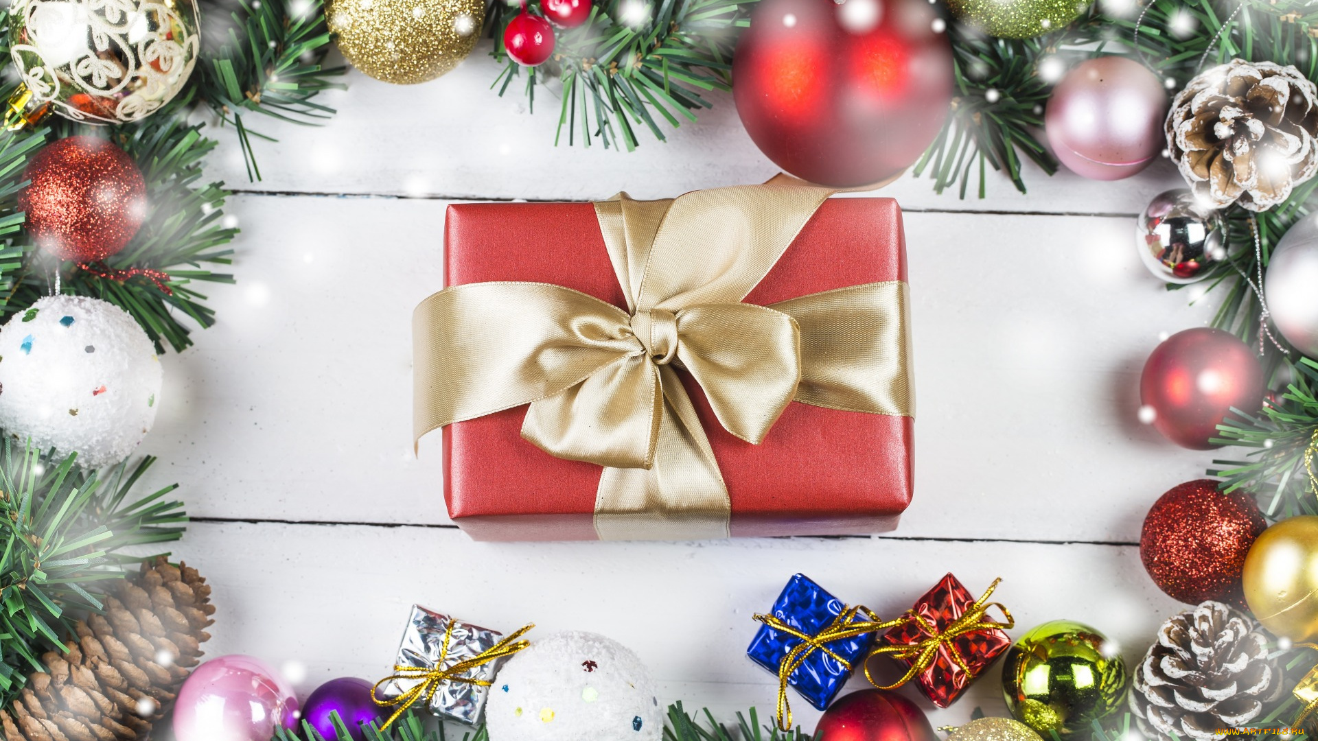 праздничные, подарки, и, коробочки, подарок, бант, игрушки, декор, новый, год, украшения, праздник