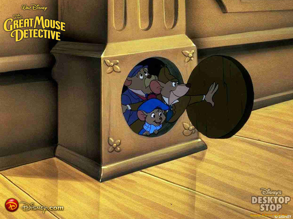 мультфильмы, the, great, mouse, detective