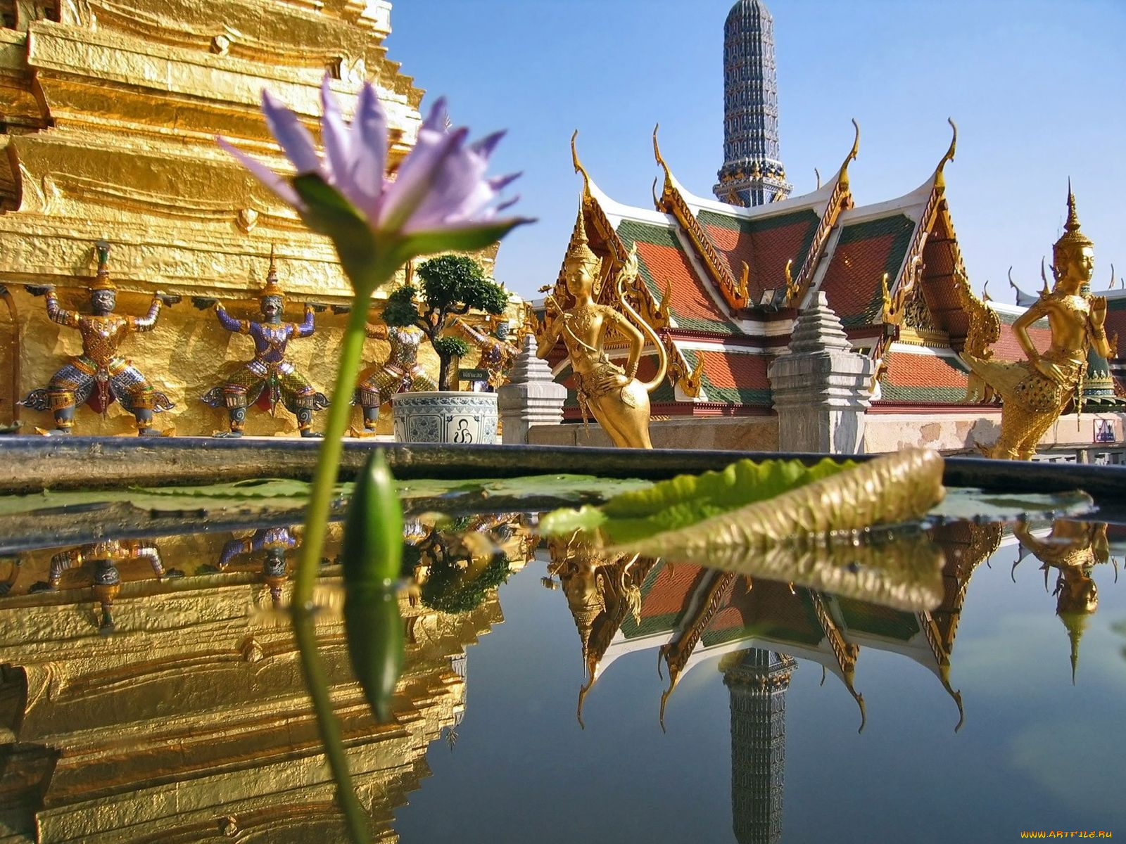 the, temple, of, emerald, buddha, bangkok, thailand, города, бангкок, таиланд