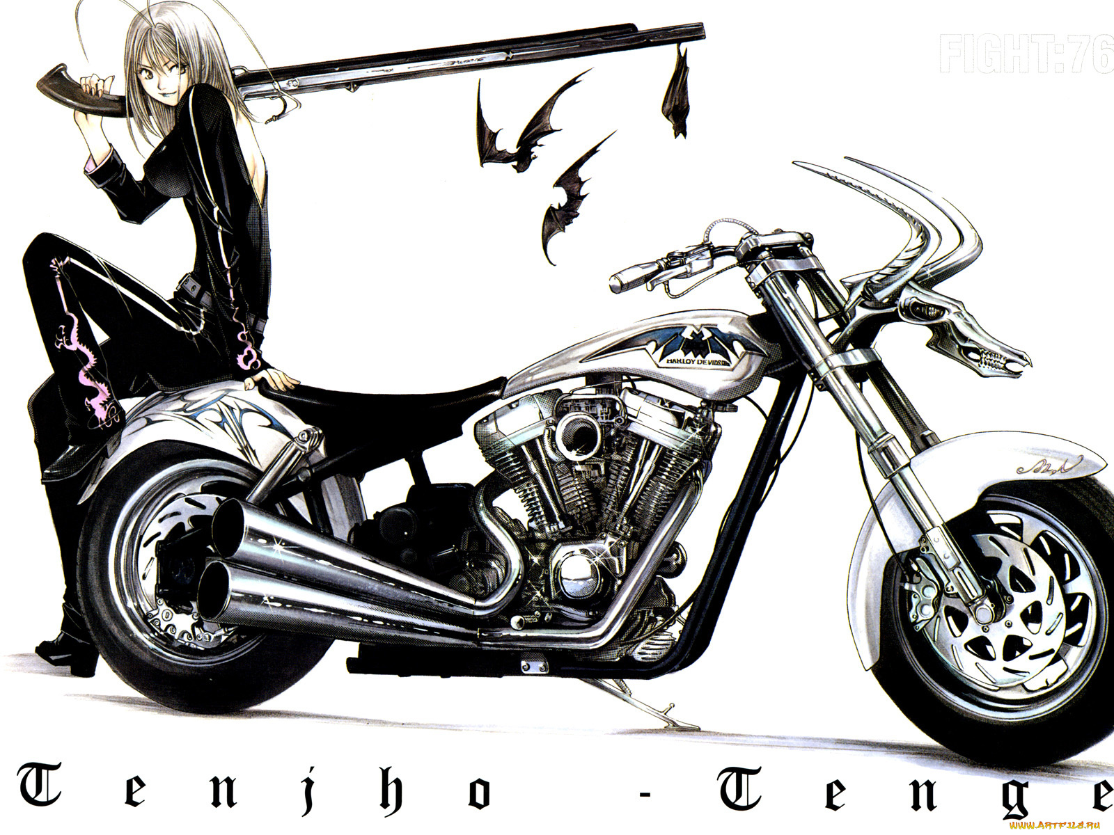 аниме, tenjou, tenge