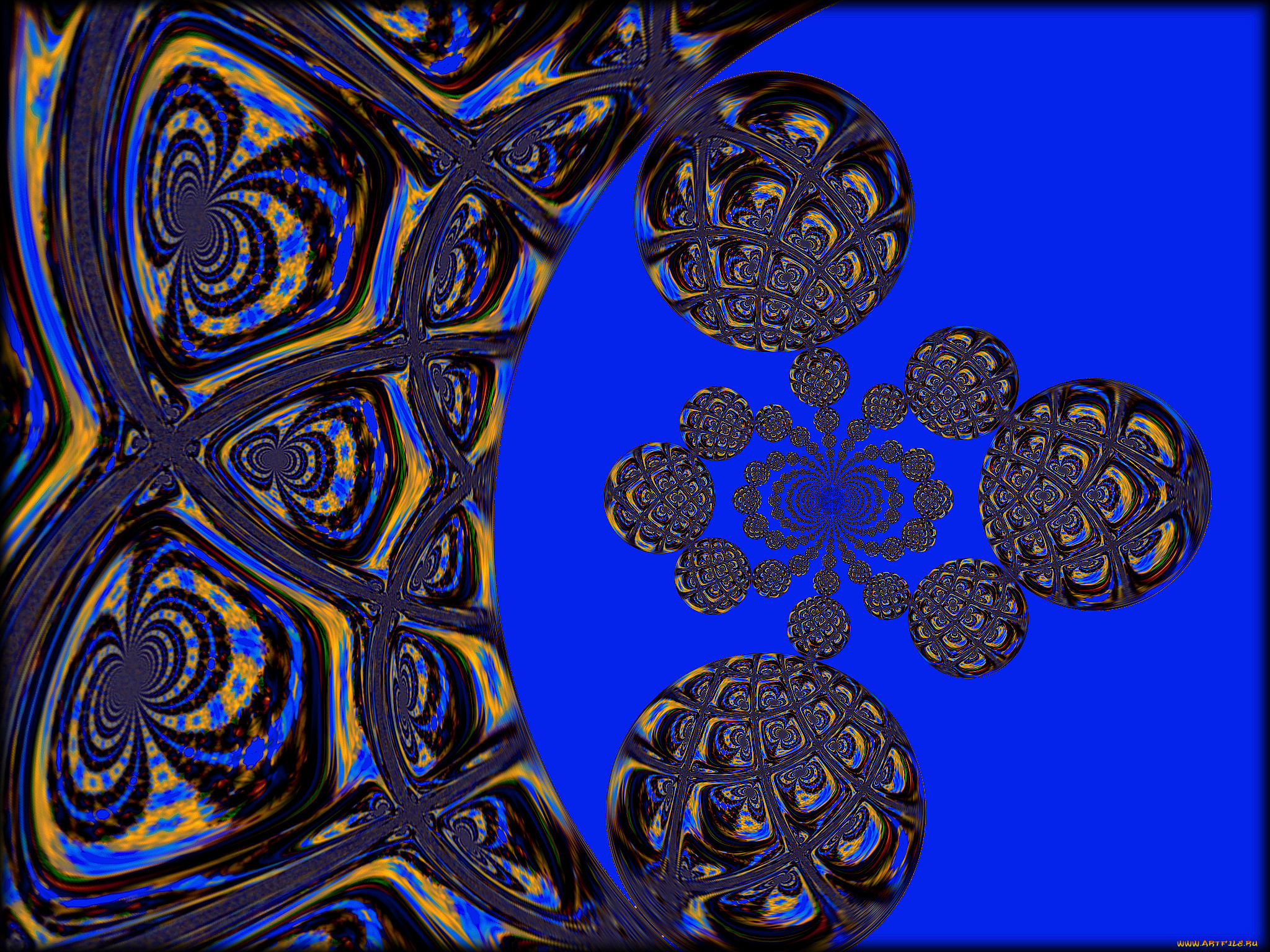 3д, графика, fractal, фракталы, фрактал, узор, фон