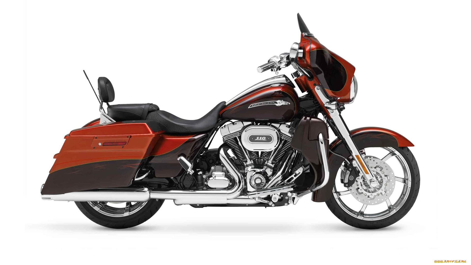 мотоциклы, harley-davidson, cvo, stree, -glide, 2012