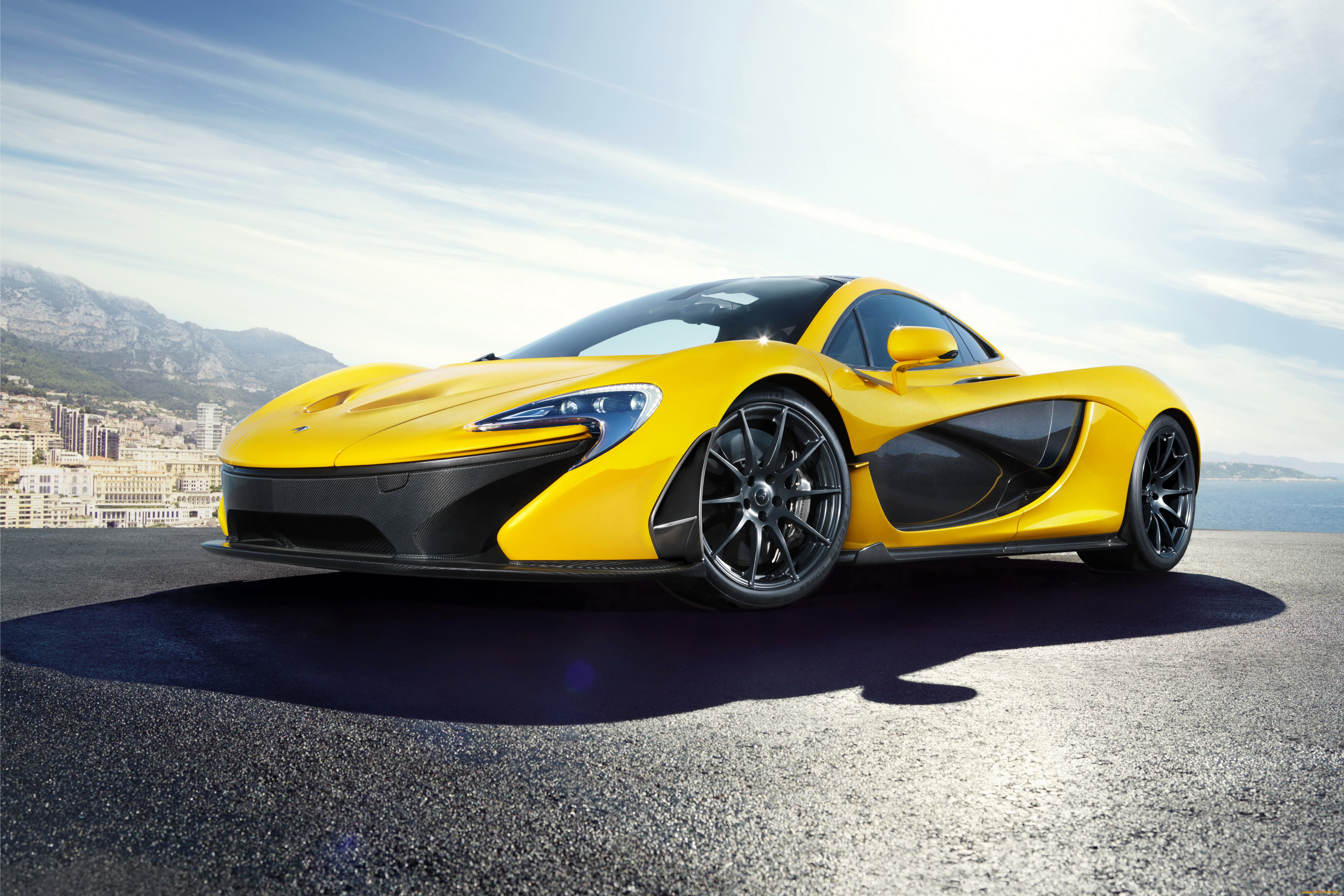 2013, mclaren, p1, автомобили, mclaren, желтый