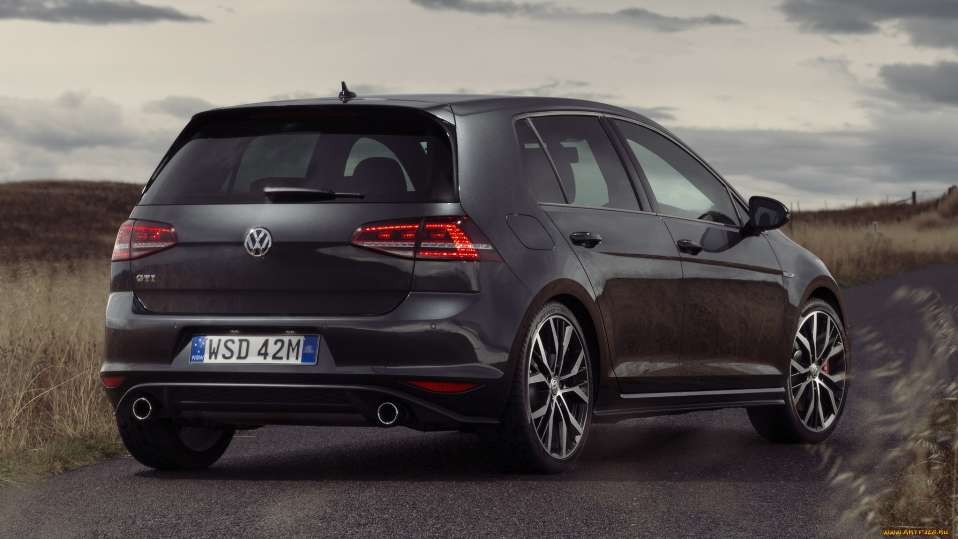 автомобили, volkswagen, typ, 5g, 2014г, темный, au-spec, 5-door, performance, golf, gti