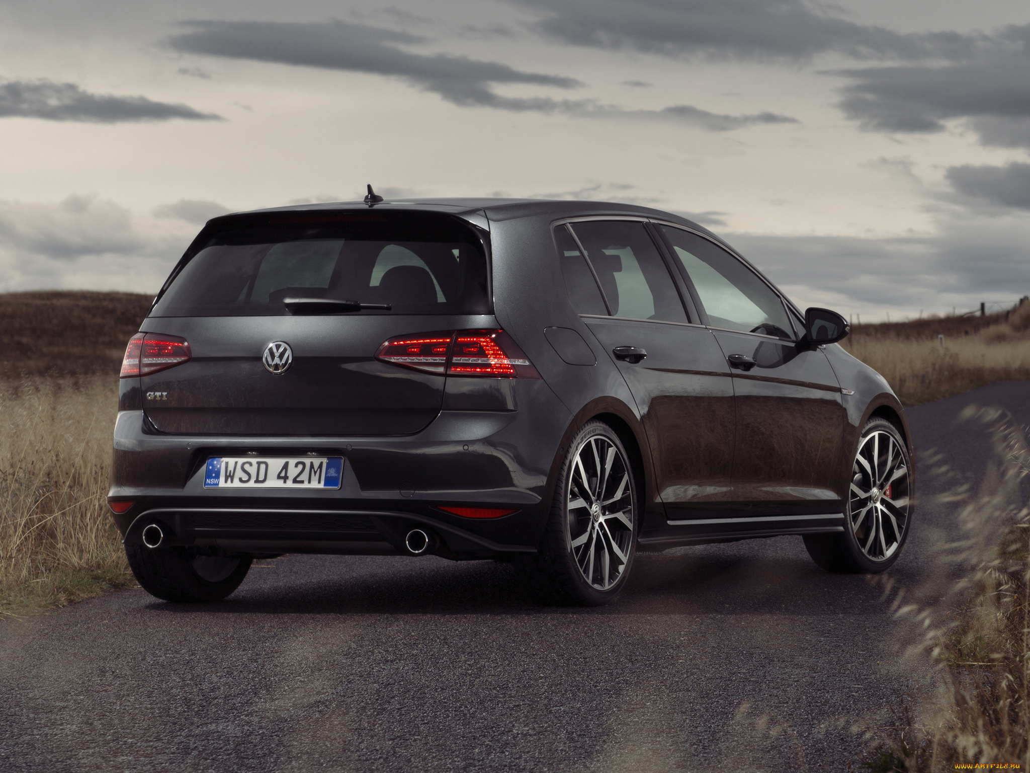 автомобили, volkswagen, typ, 5g, 2014г, темный, au-spec, 5-door, performance, golf, gti