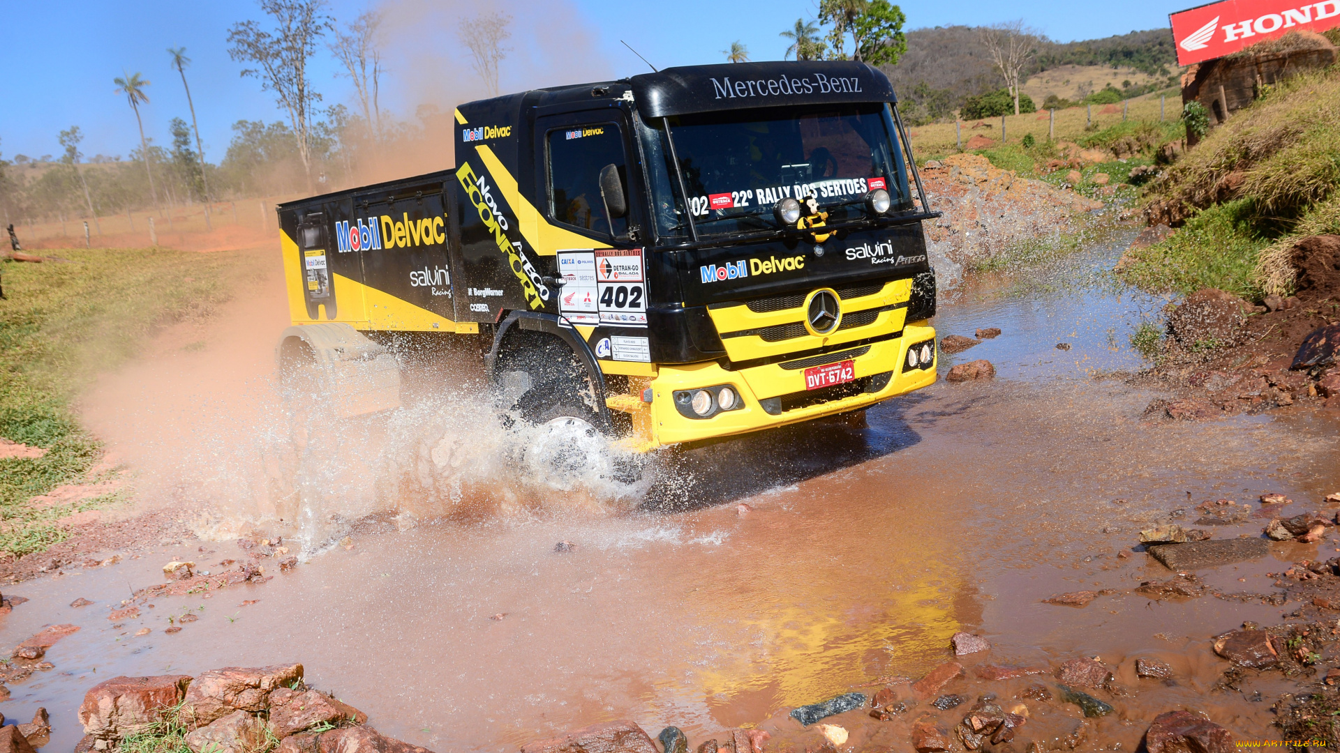 спорт, авторалли, трасса, гонки, скорость, mercedes-benz, atego, 1725, rally, truck, 2014г