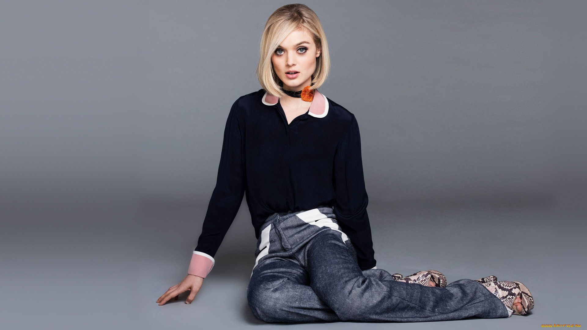 девушки, bella, heathcote, блузка, блондинка, bella, heathcote, джинсы