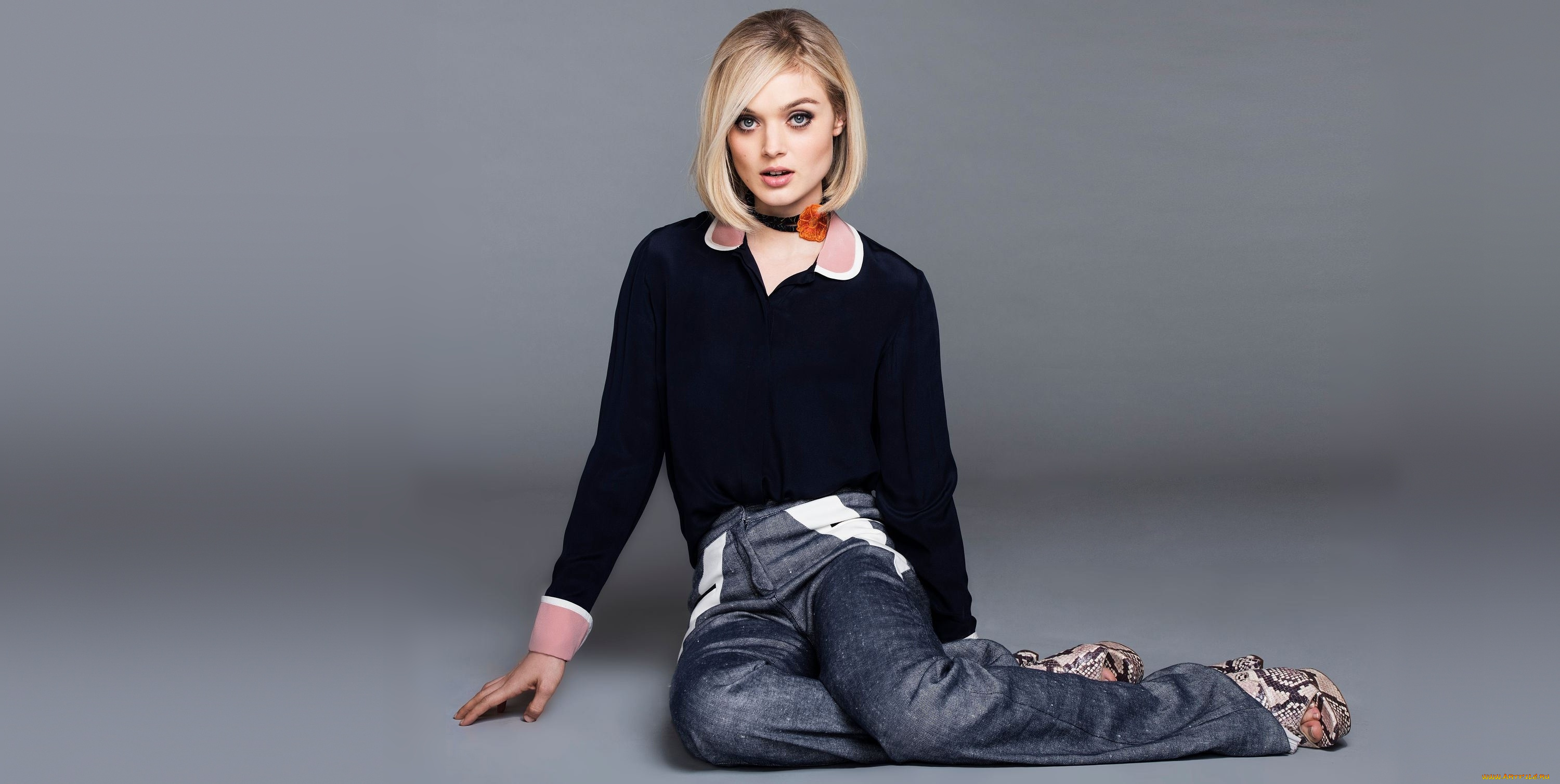 девушки, bella, heathcote, блузка, блондинка, bella, heathcote, джинсы