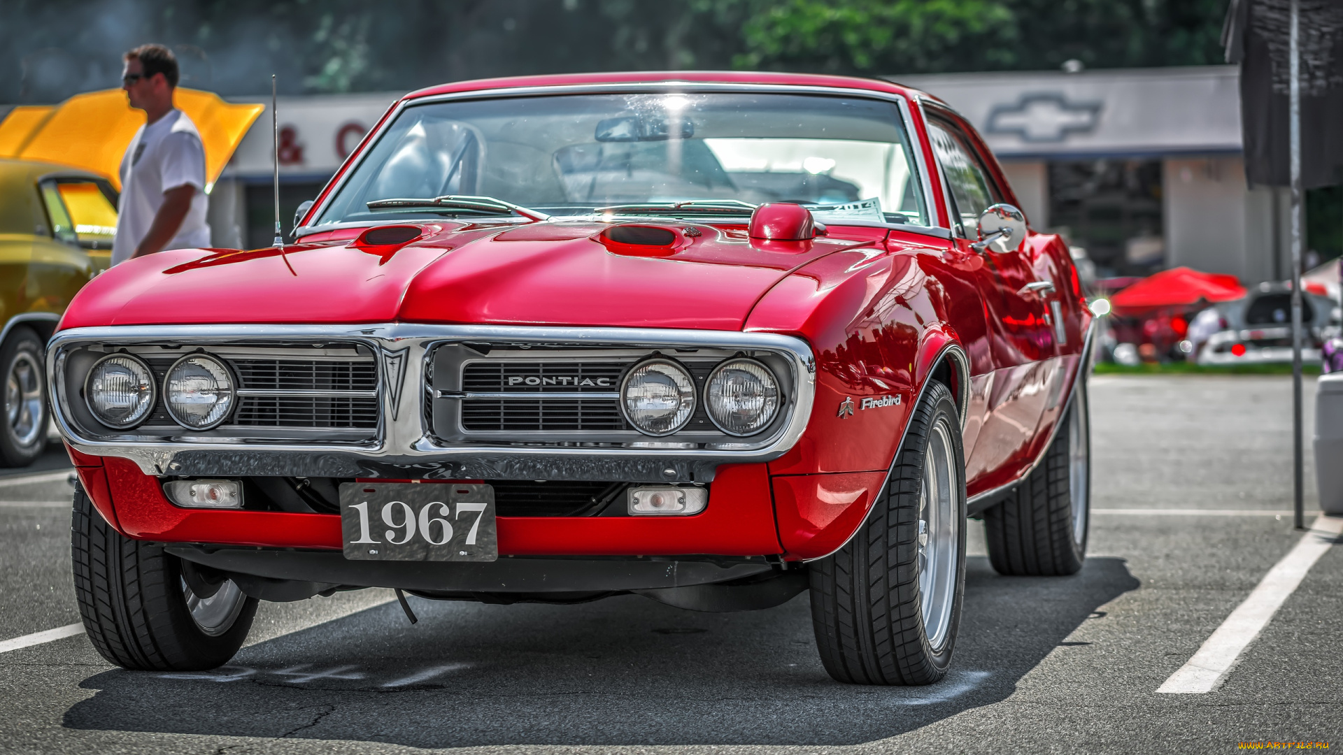 автомобили, выставки, и, уличные, фото, 1967, pontiac, firebird