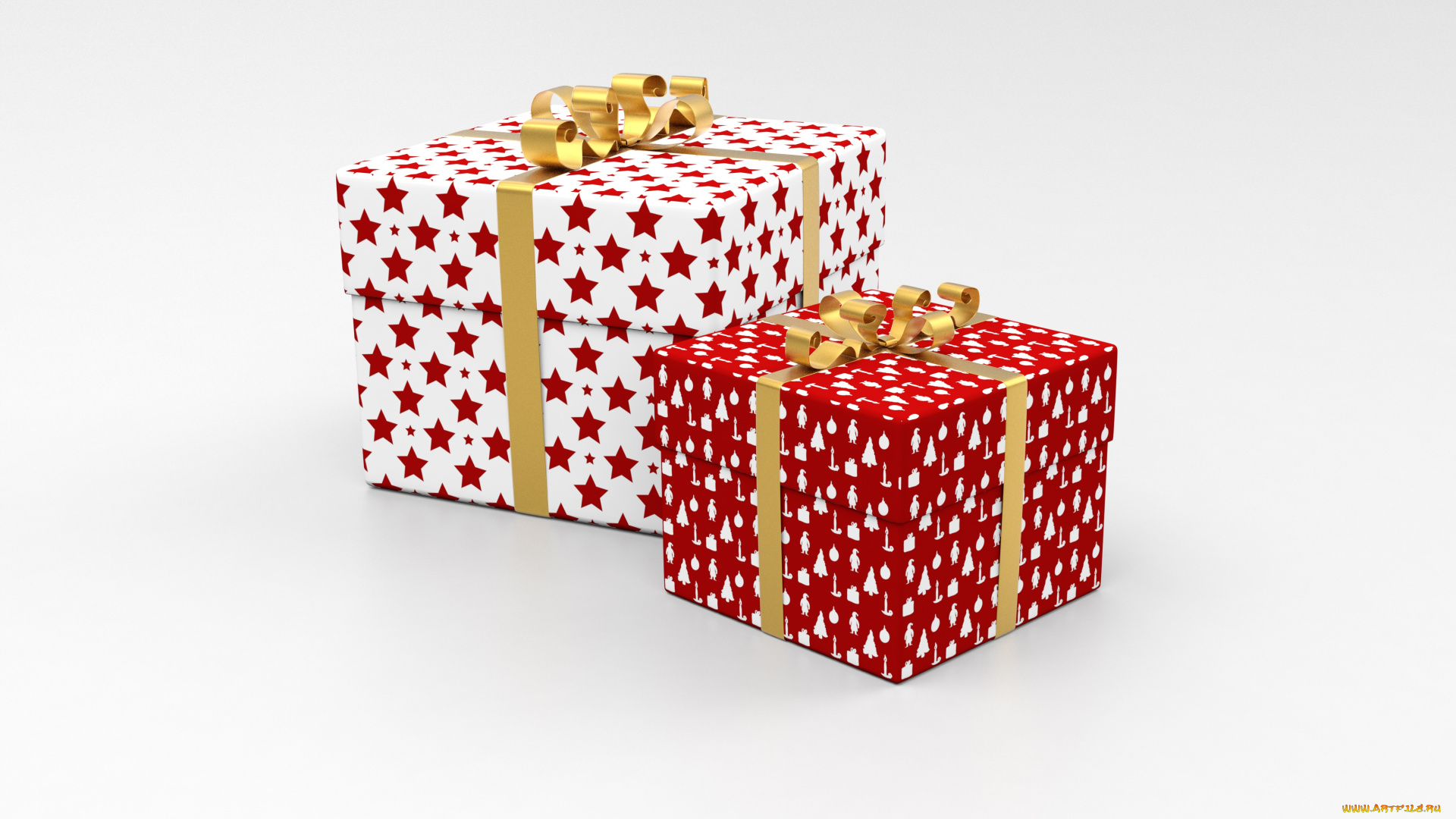 праздничные, подарки, и, коробочки, подарки, коробки, ленты