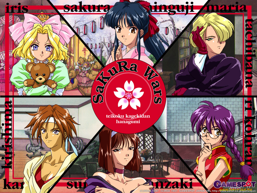 аниме, sakura, wars