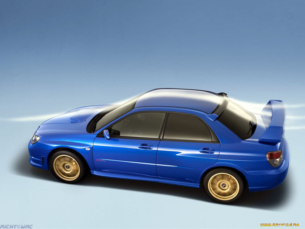 subaru, impreza, wrx, sti, 2006, автомобили