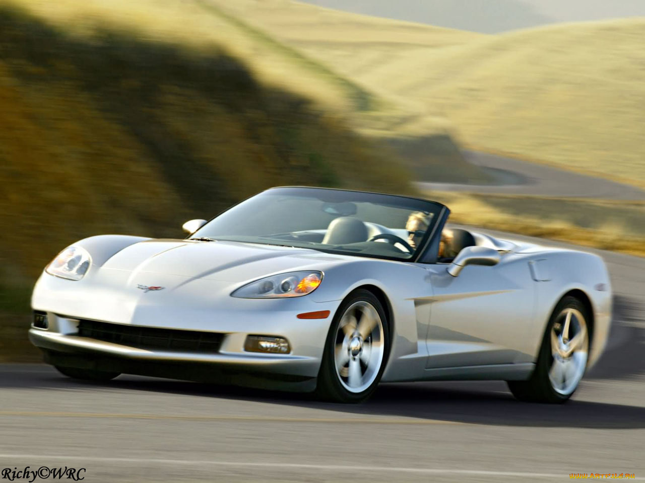 chevrolet, corvette, convertible, c6, автомобили