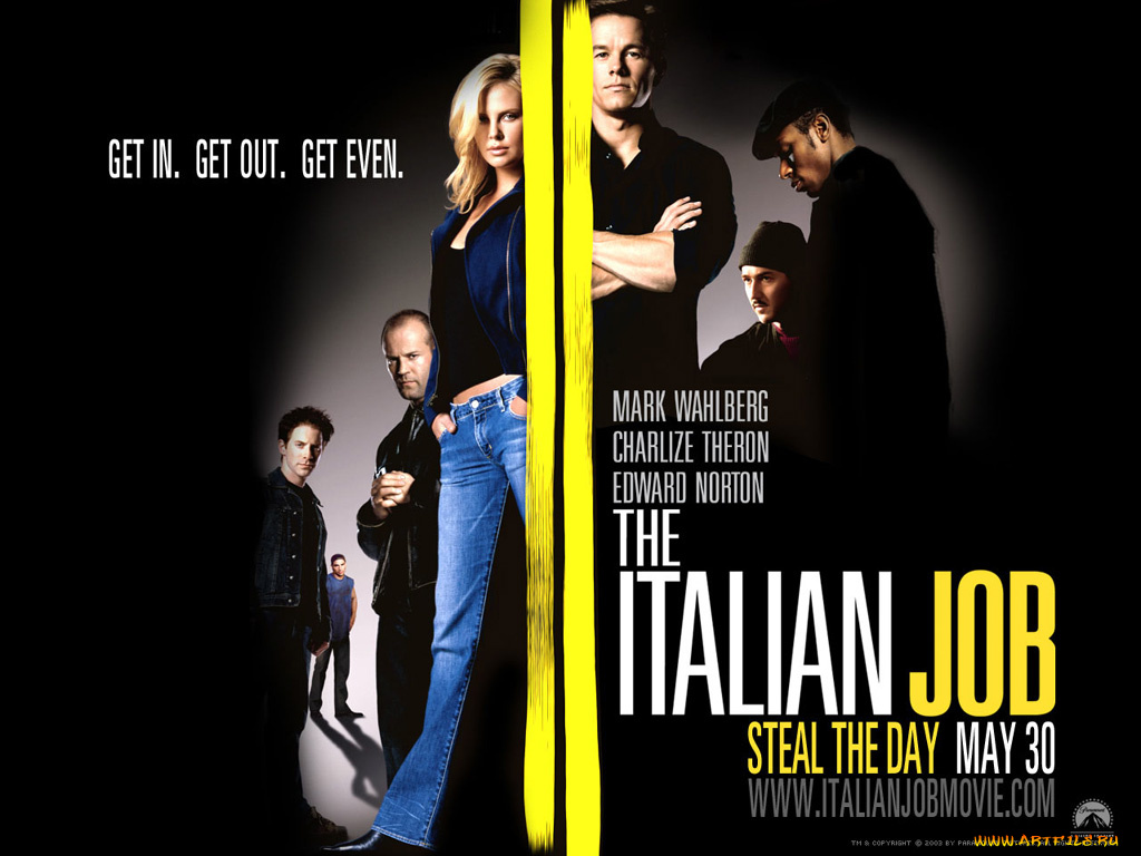 кино, фильмы, the, italian, job