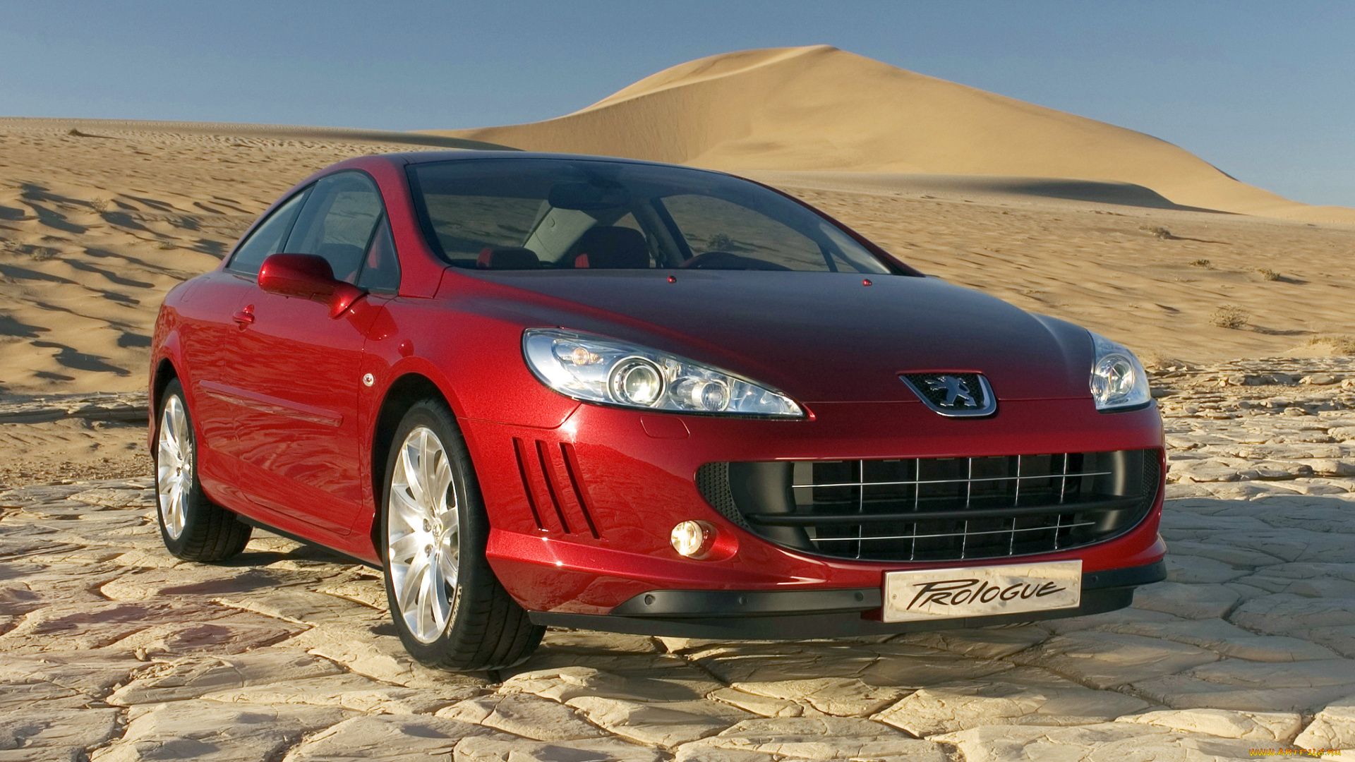 автомобили, peugeot, красный, 2005, concept, prologue, 407