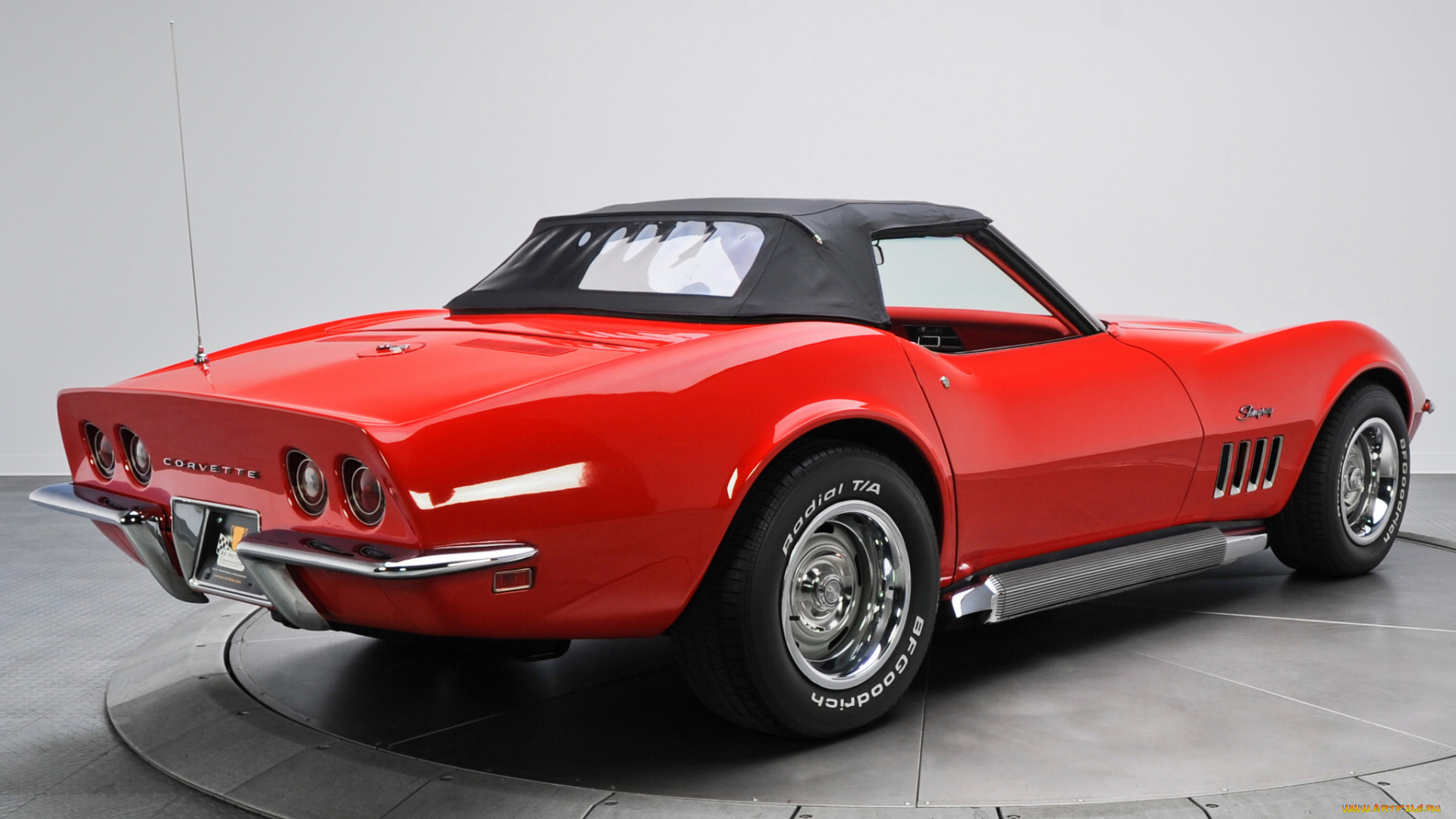 corvette, stingray, l46-350, convertible, 1969, автомобили, corvette, 1969, convertible, l46-350, stingray