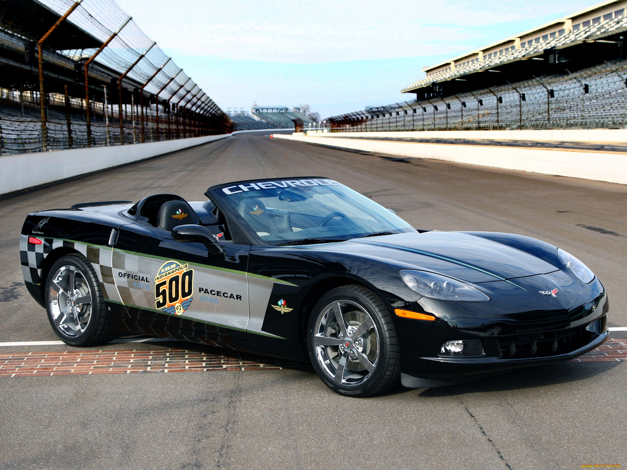 corvette, convertible, 30th, anniversary, indy, 500, pace, car, 2008, автомобили, corvette, convertible, 2008, car, pace, 30th, anniversary, indy, 500