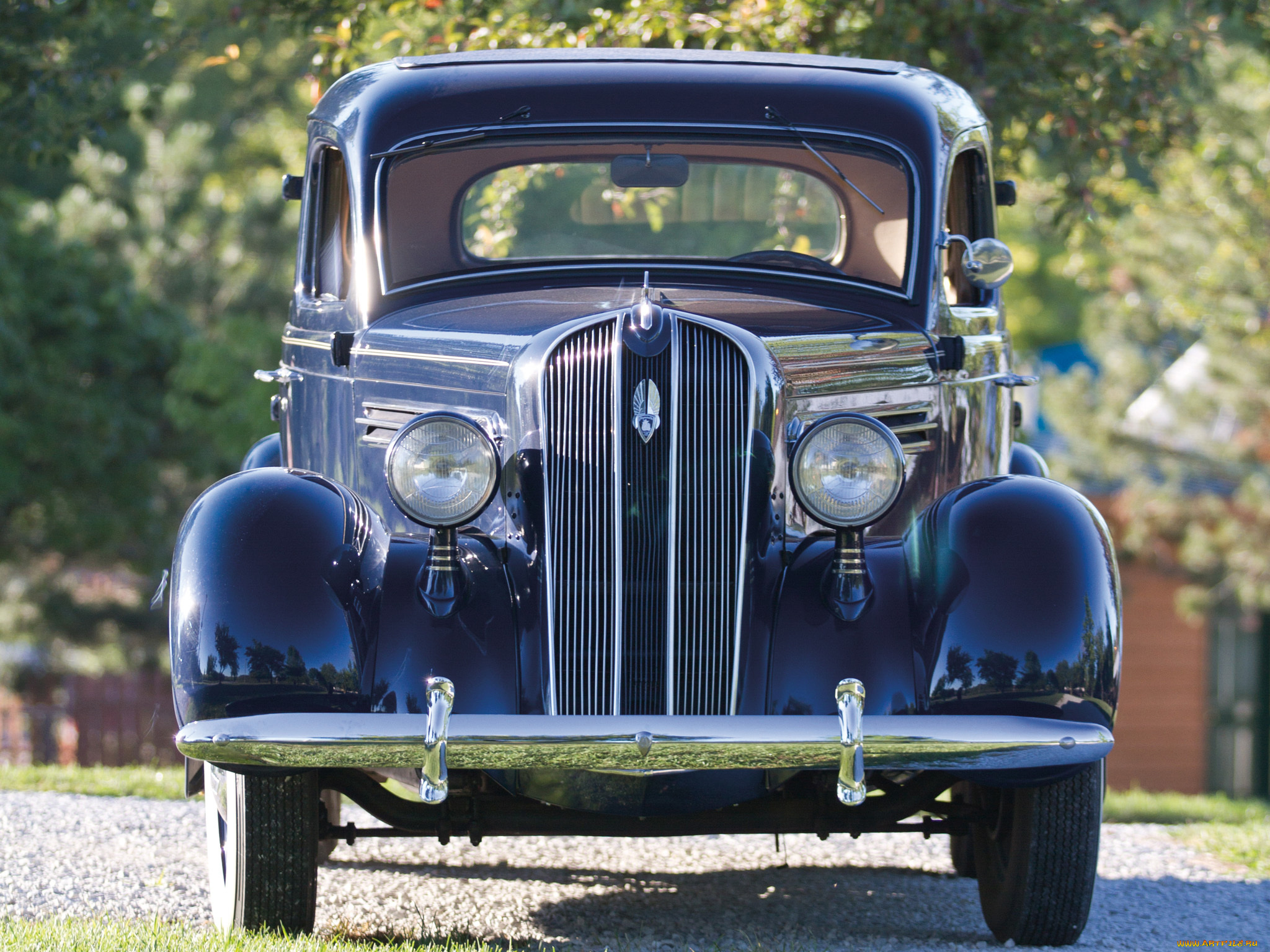 plymouth, deluxe, model-p2, touring, sedan, 1936, автомобили, plymouth, deluxe, model-p2, touring, sedan, 1936, blue