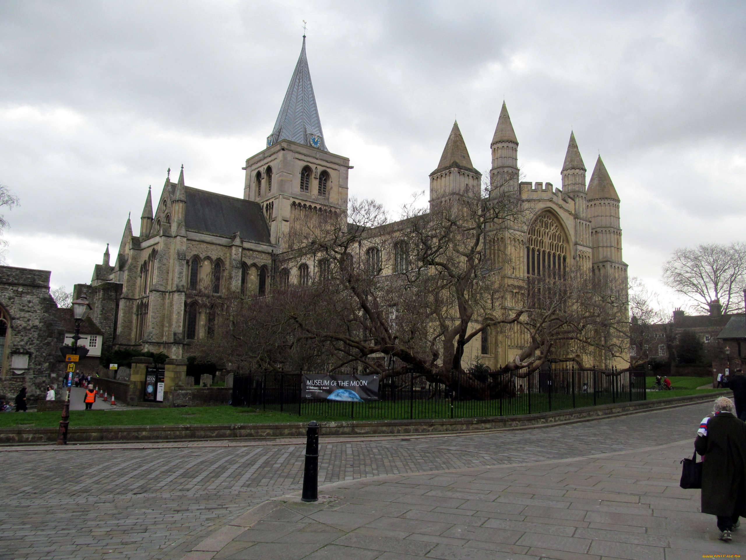 the, cathedral, rochester, kent, uk, города, замки, англии, the, cathedral