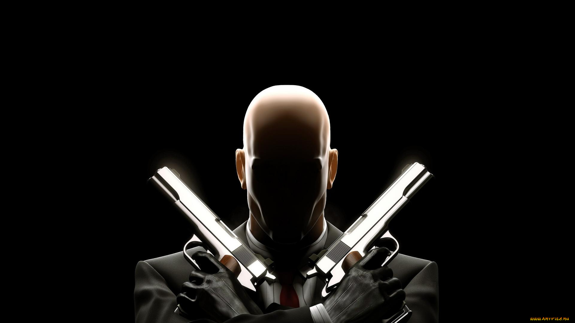 видео, игры, hitman, , absolution, киллер, пистолеты