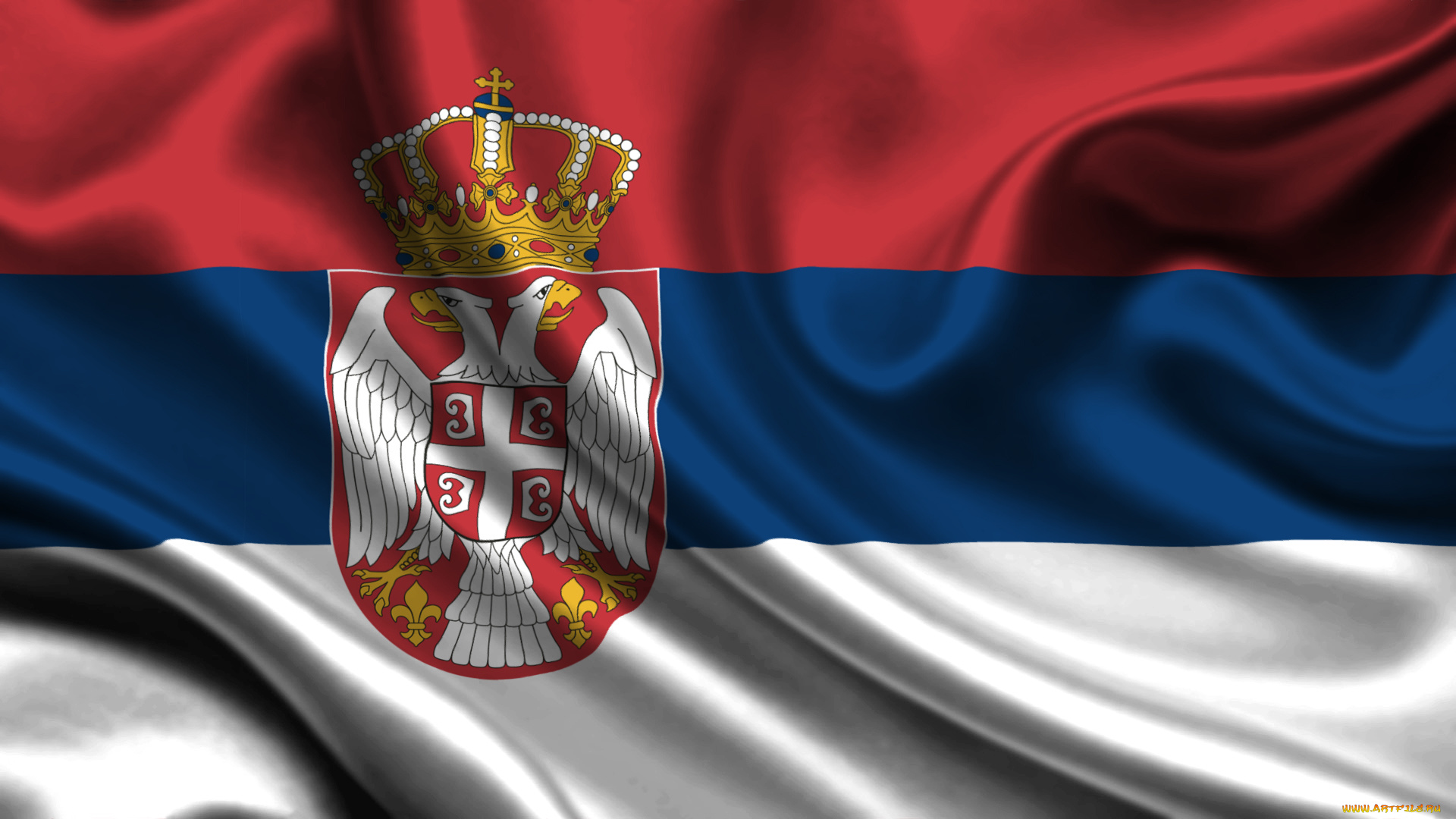 разное, флаги, , гербы, сербия, флаг